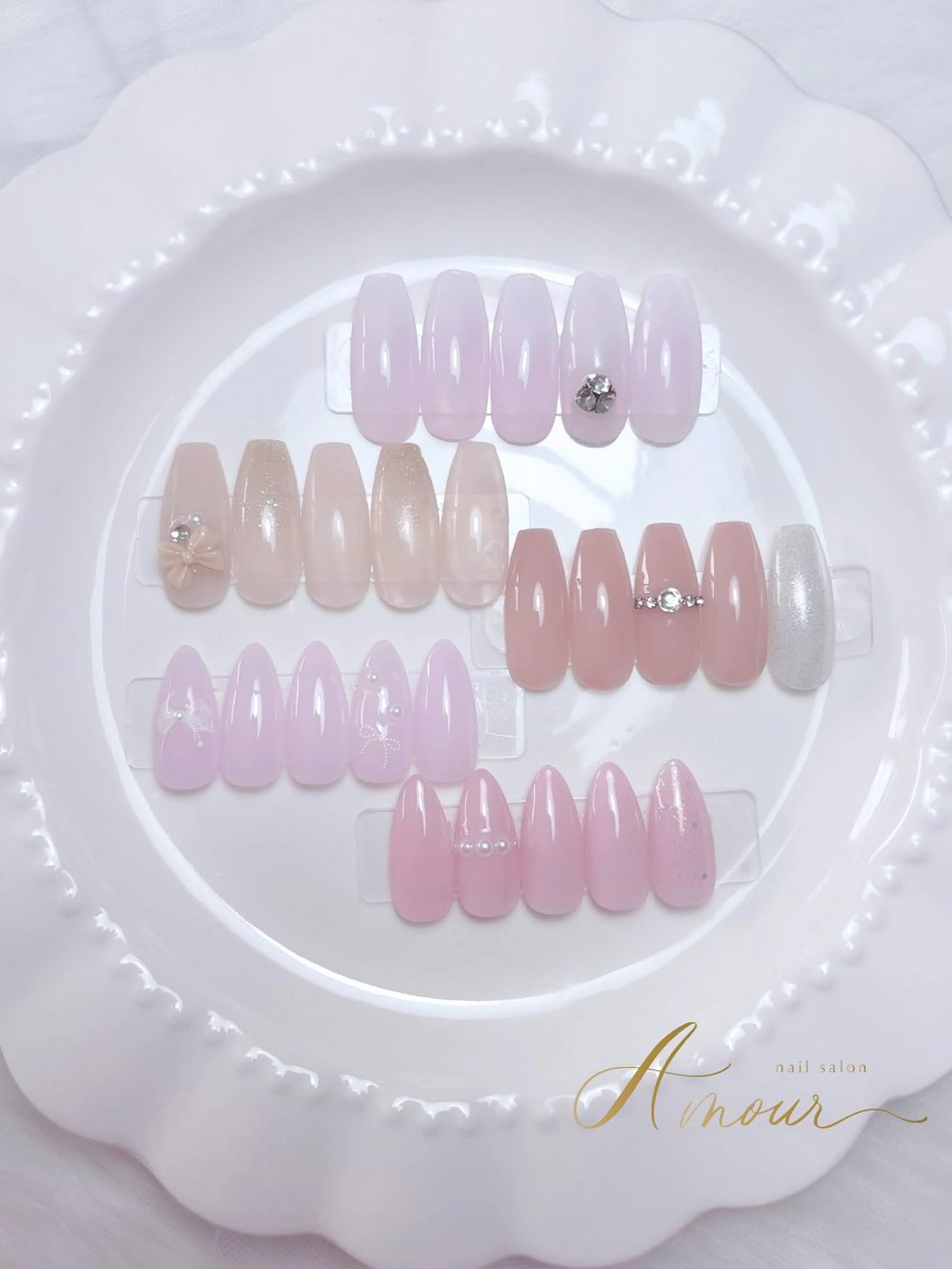 ネイル ハンドネイル Amour 🎀のネイルデザイン