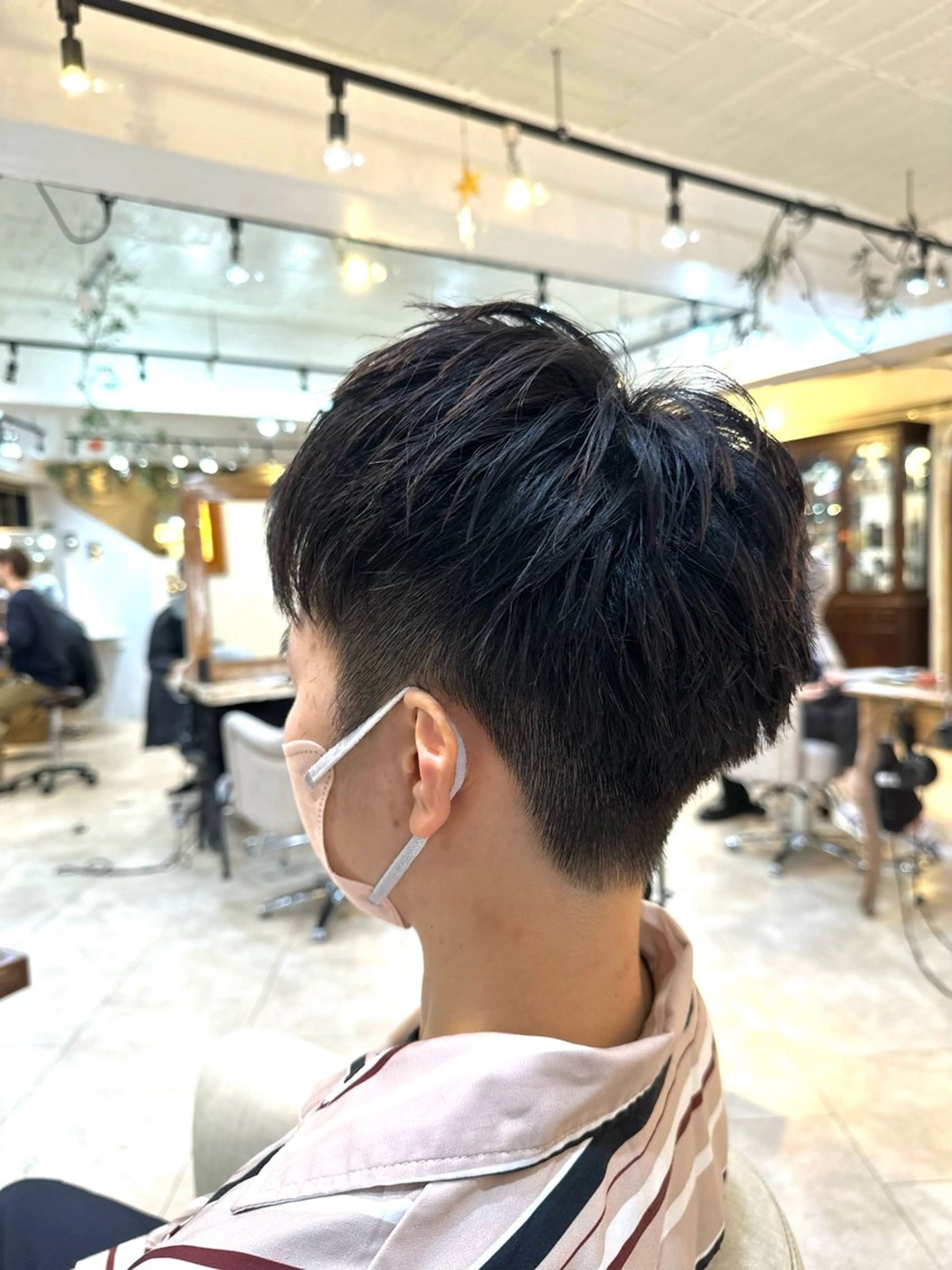 メンズ スパイキー/ ピンパーマ/緑川雄也のヘアスタイル