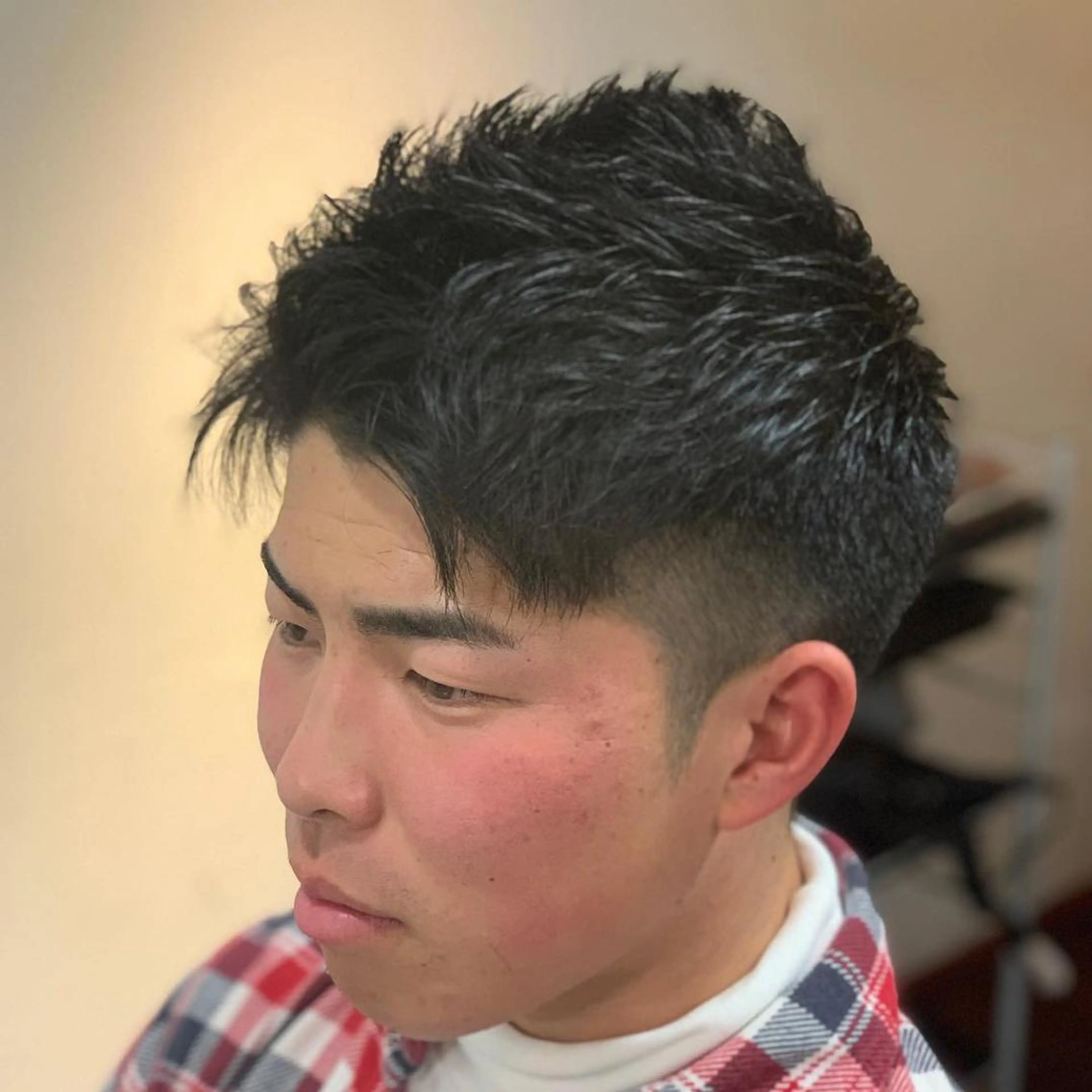 ショート メンズ 向井 優汰のヘアスタイル