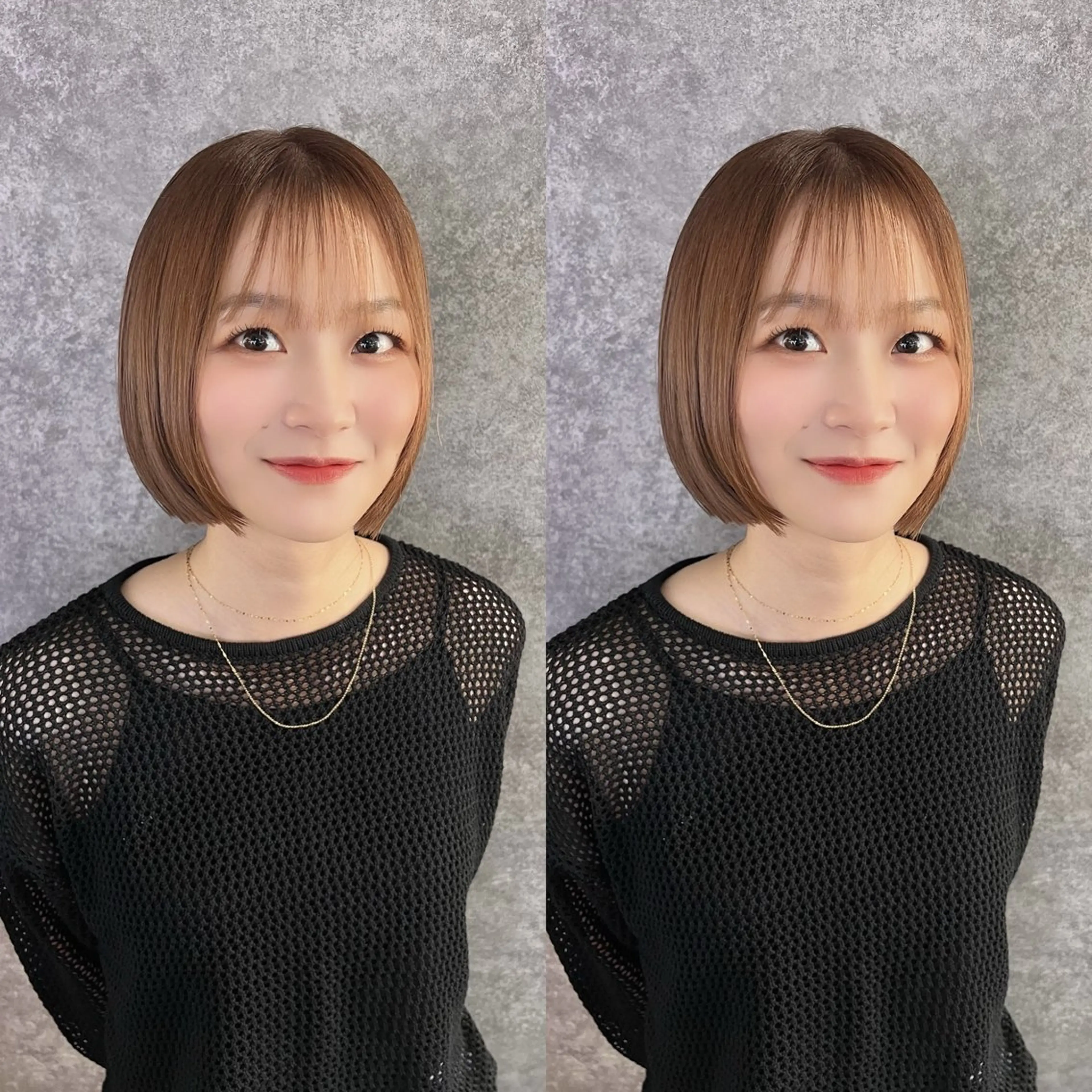 ショート カット ヘアカラー トリートメント 🇰🇷韓国風レイヤ ー🇰🇷の達人🔥のヘアスタイル