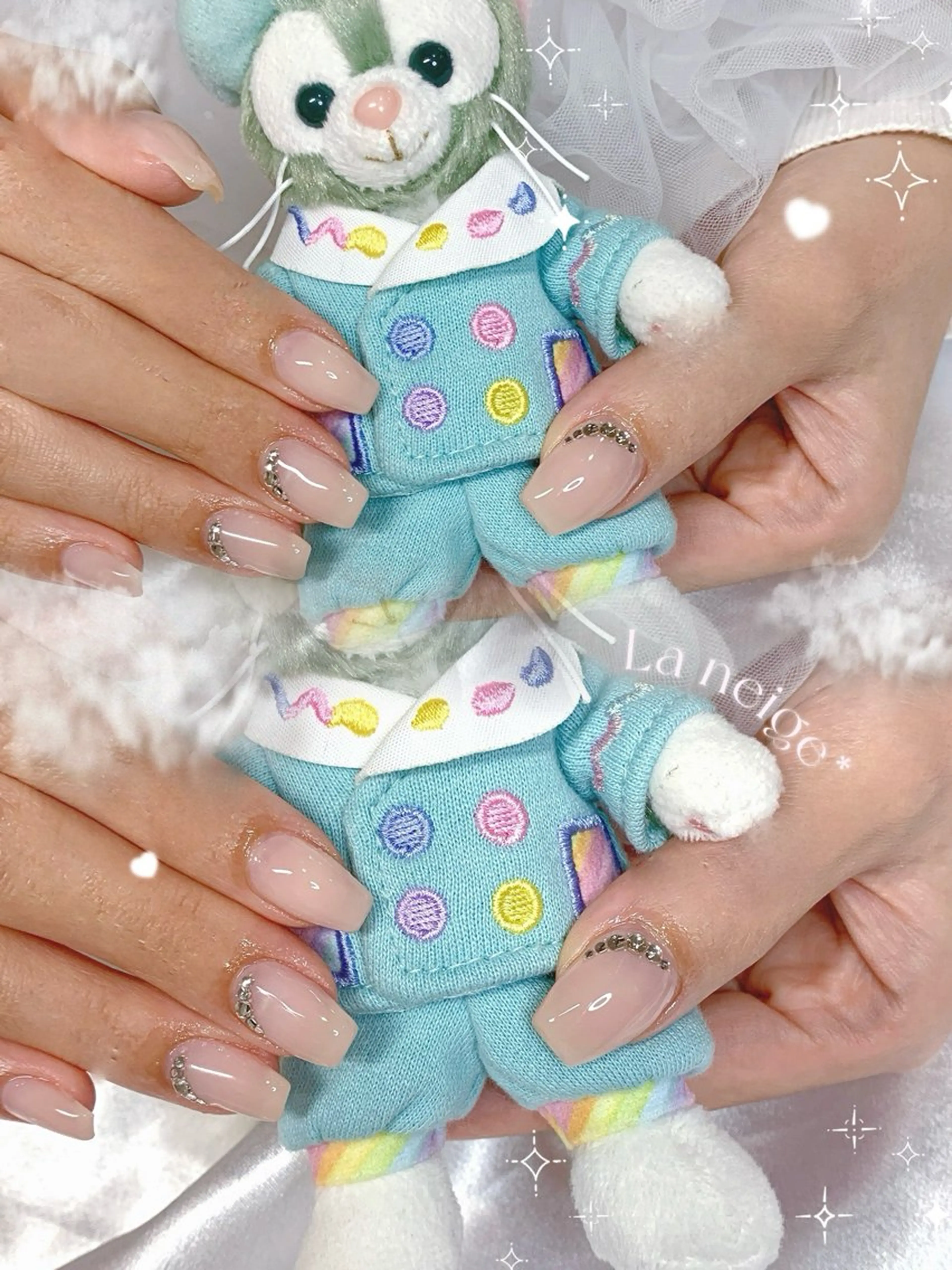 ネイル ハンドネイル La neige* yuki 🐩🌙のネイルデザイン