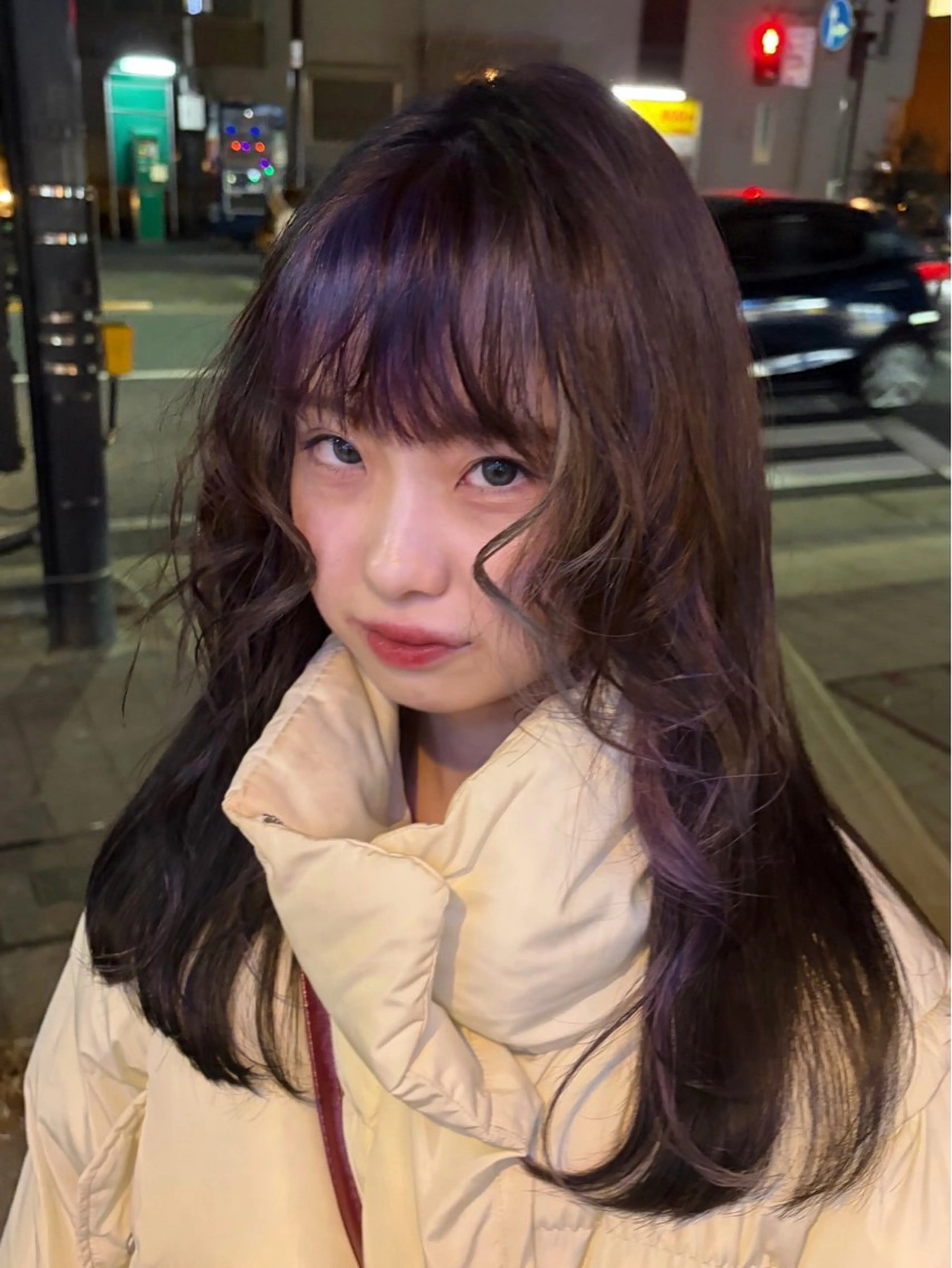 ロング カラー bouquet 野口晴菜のヘアスタイル