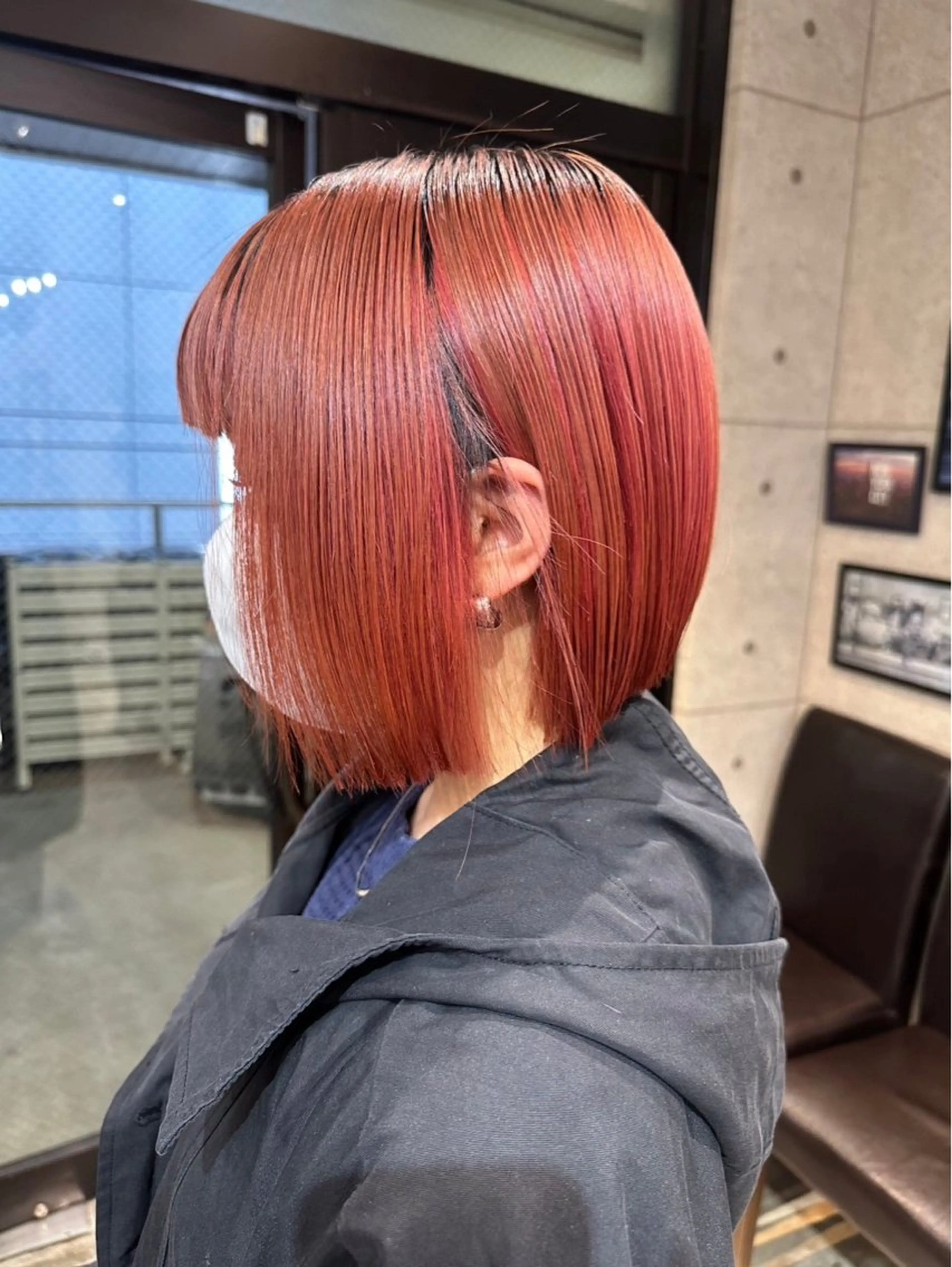 ショート カラー カット ⋆✦ Leon cut¥1100のヘアスタイル