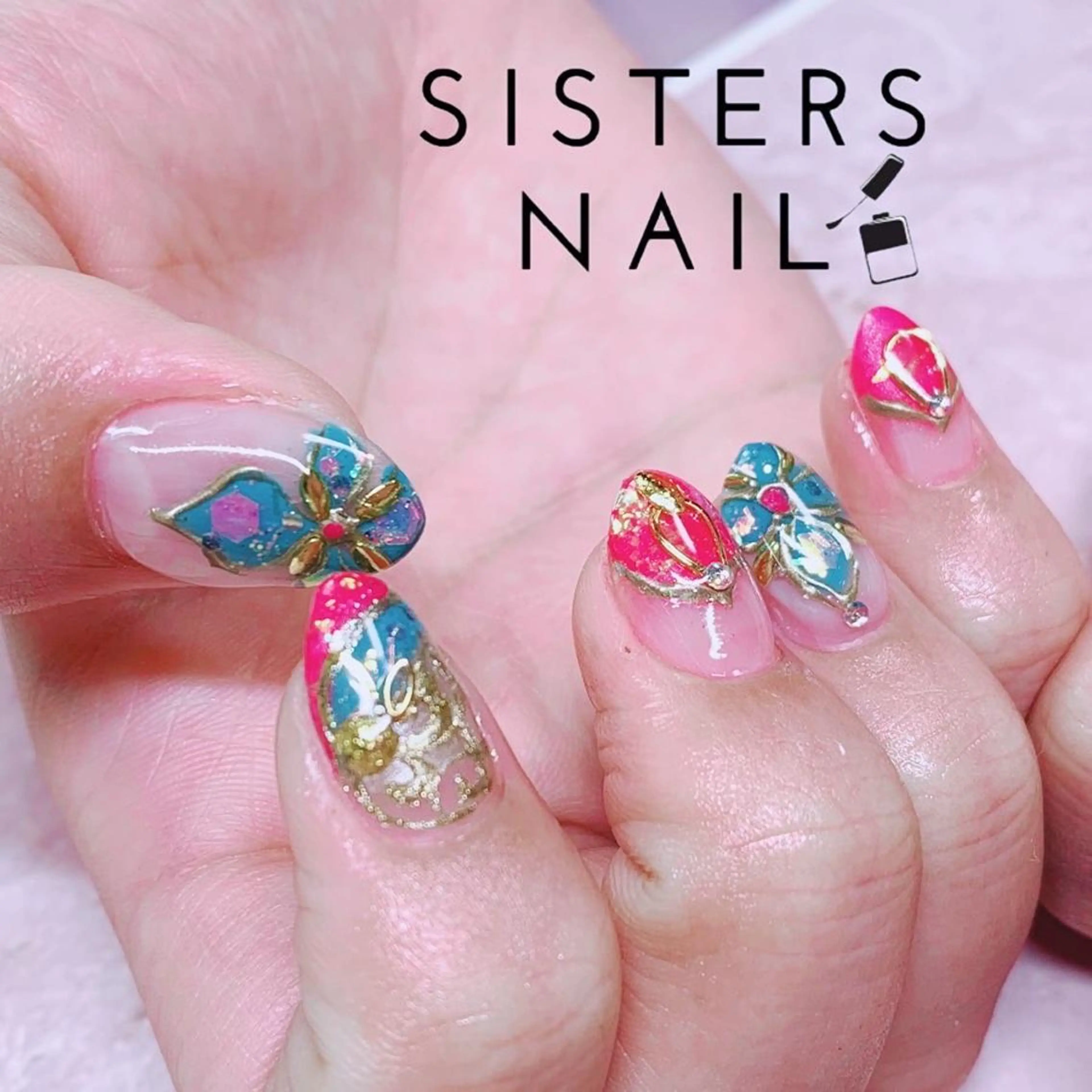 ネイル ハンドネイル ハンドケア sisters nail.fのネイルデザイン