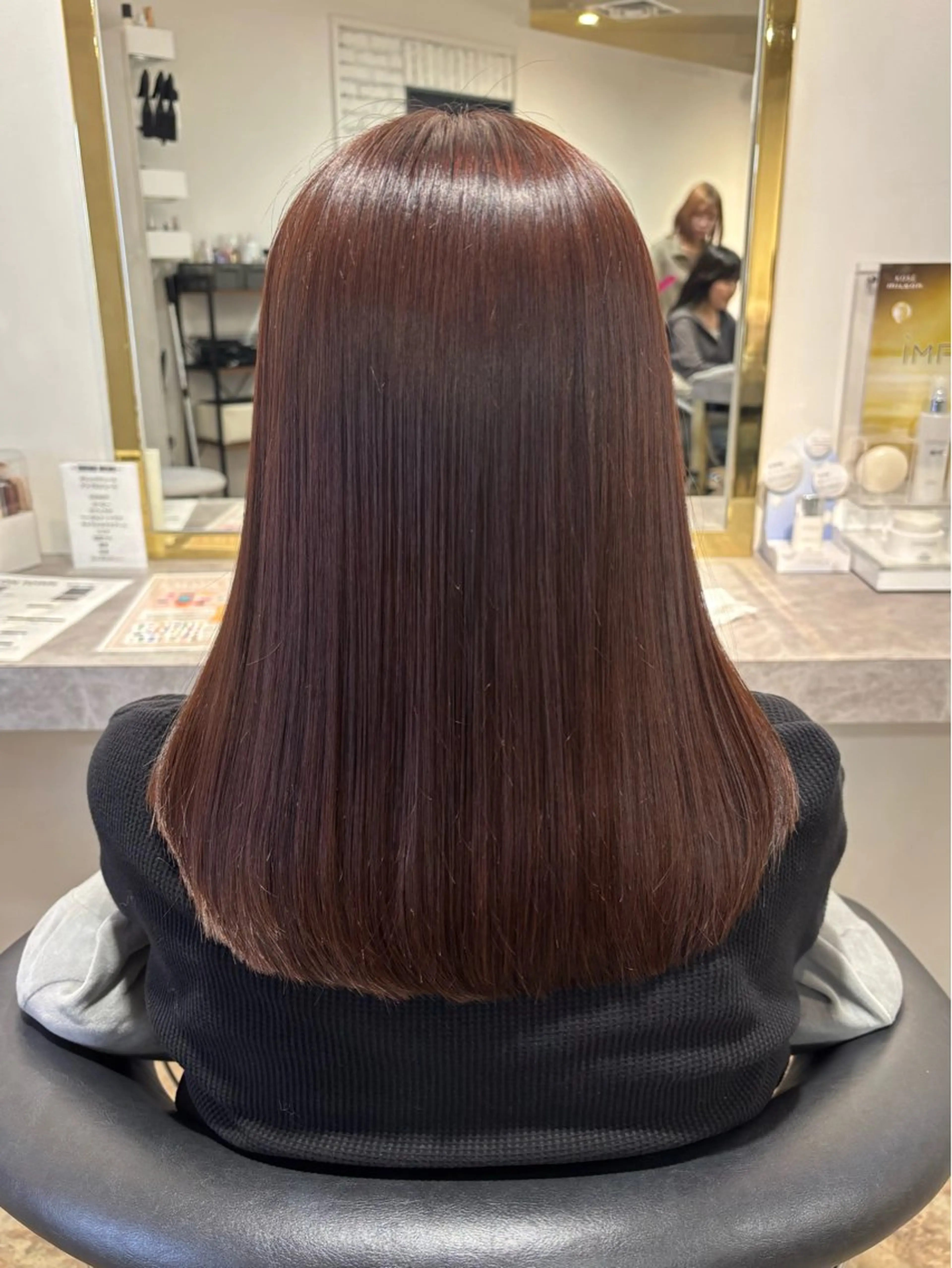 ミディアム 札幌美容室♡西塔 瑠音🎀のヘアスタイル