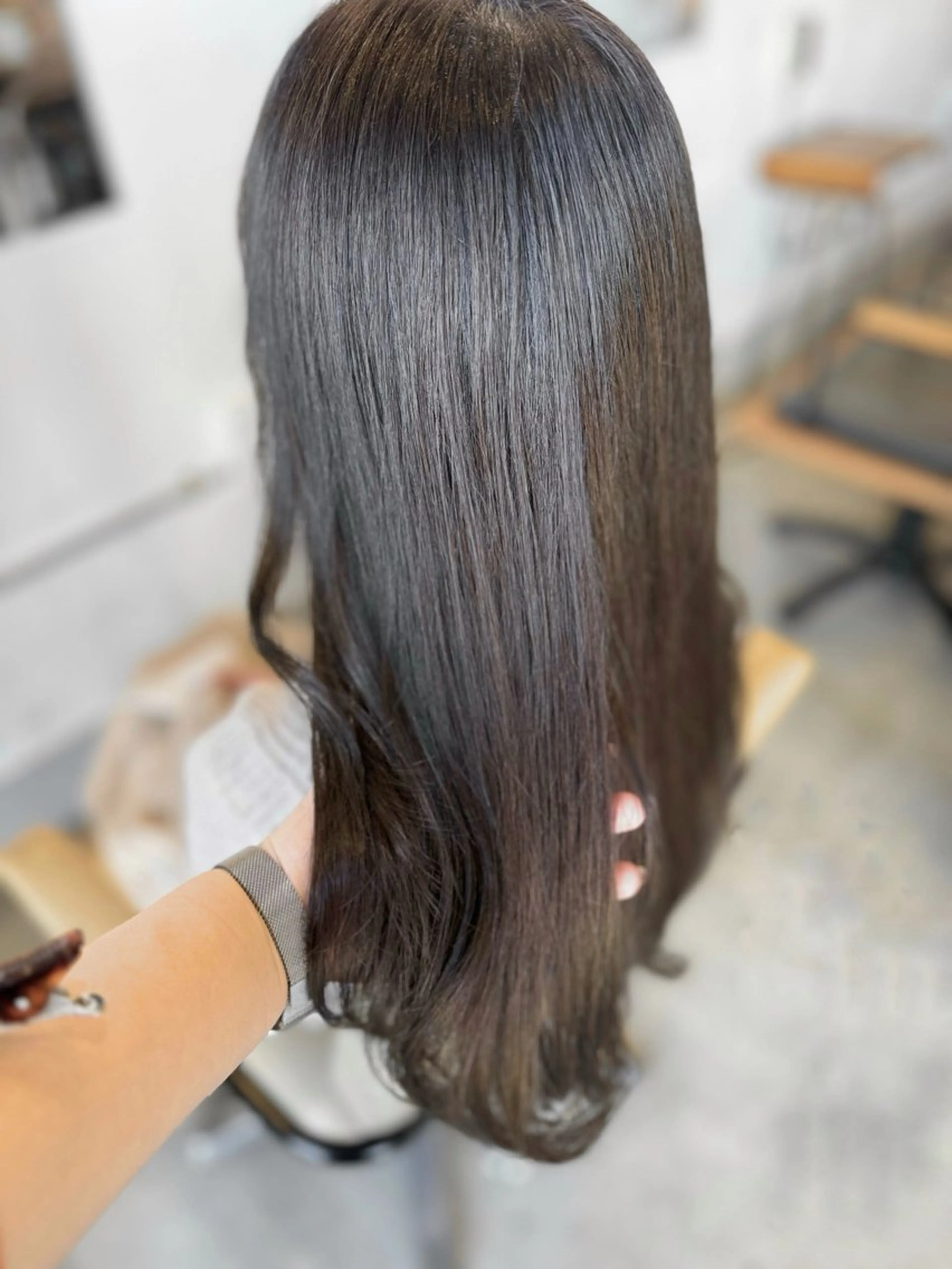 ロング カラー 透明感カラー カット ヘアカラー 瀬尾 亜沙美のヘアスタイル