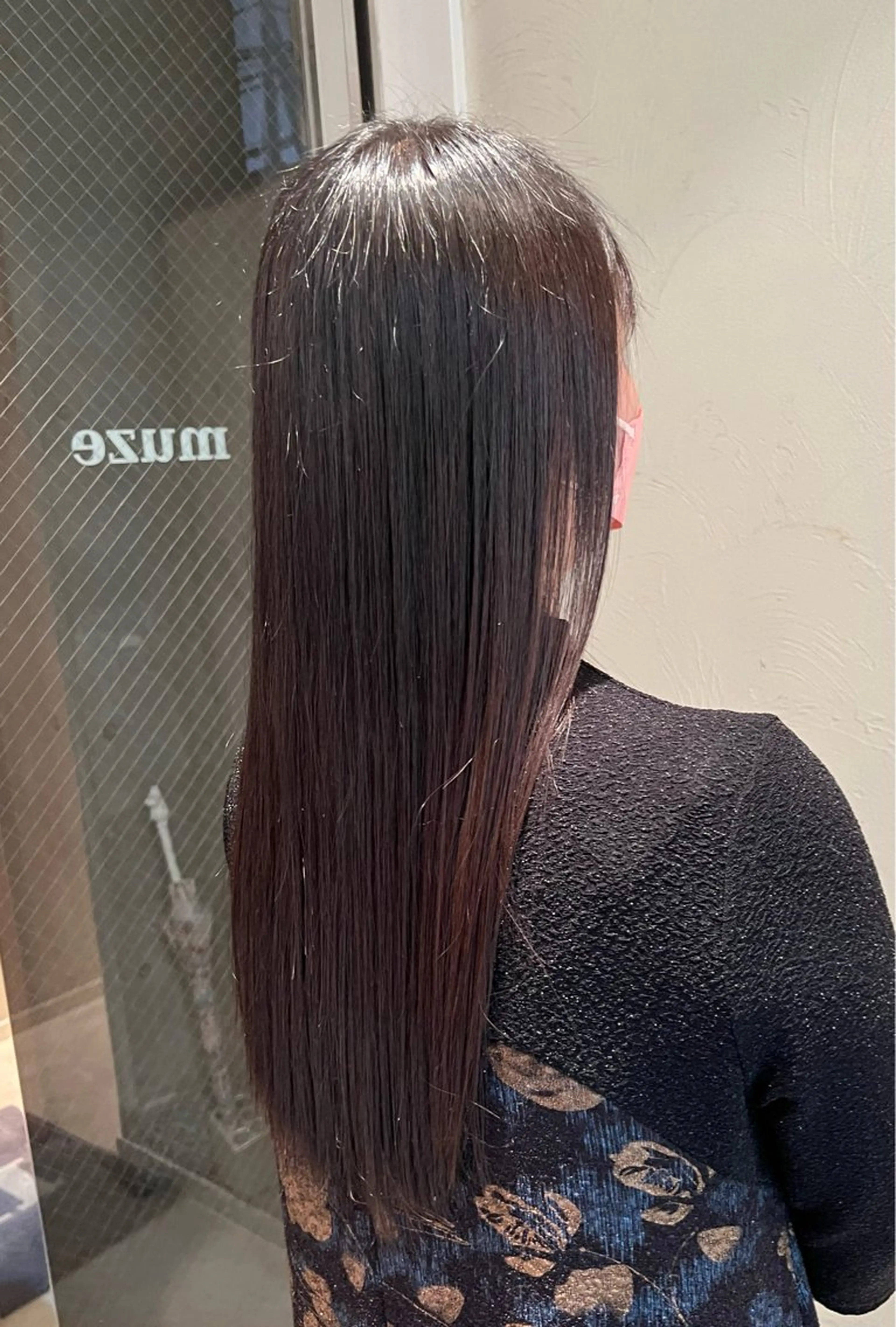 ロング 髪質改善 トリートメント 髪質改善/酸性ストレ ート/ブリーチ縮毛のヘアスタイル