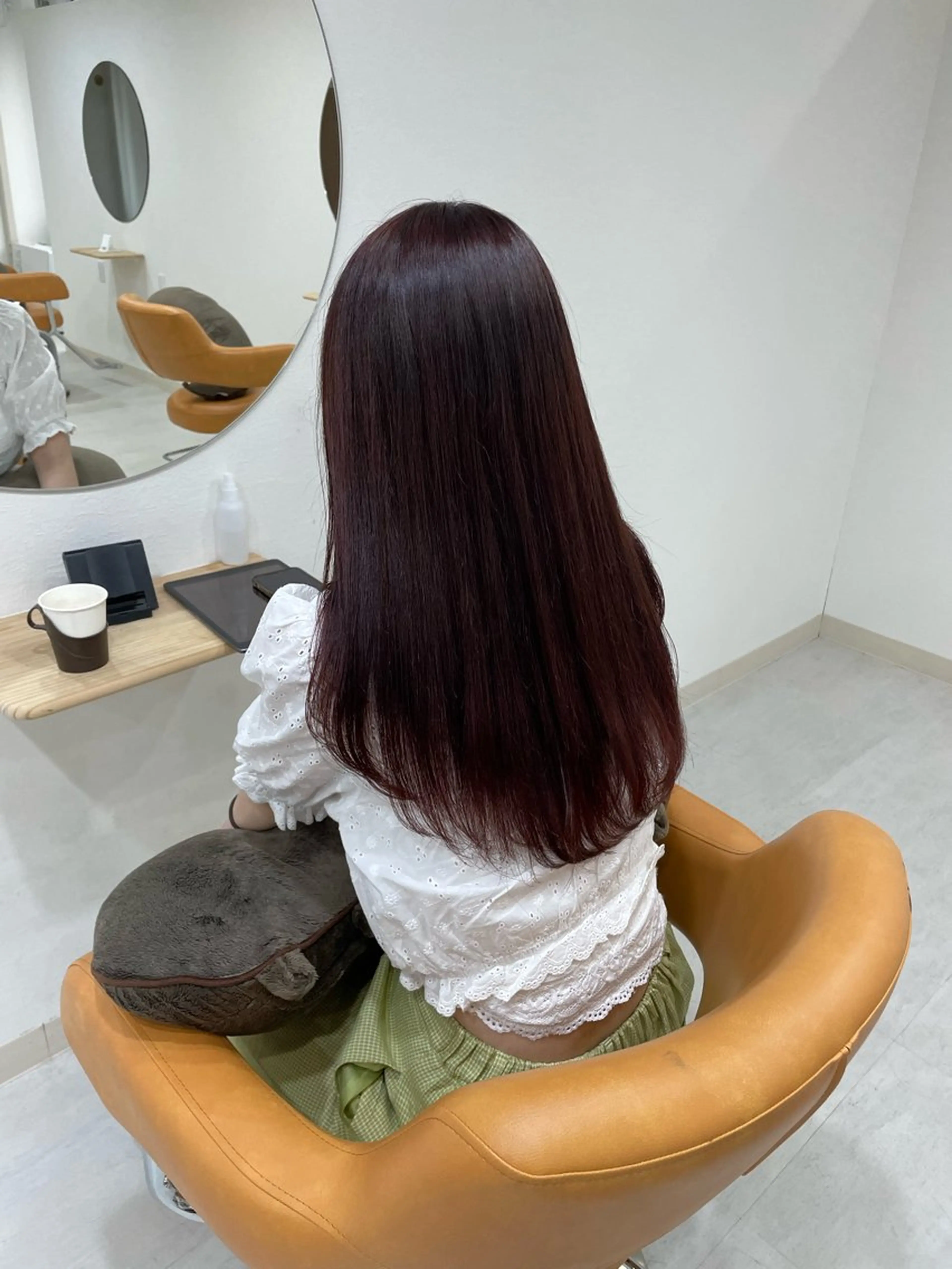 ロング カラー kunimi harukaのヘアスタイル