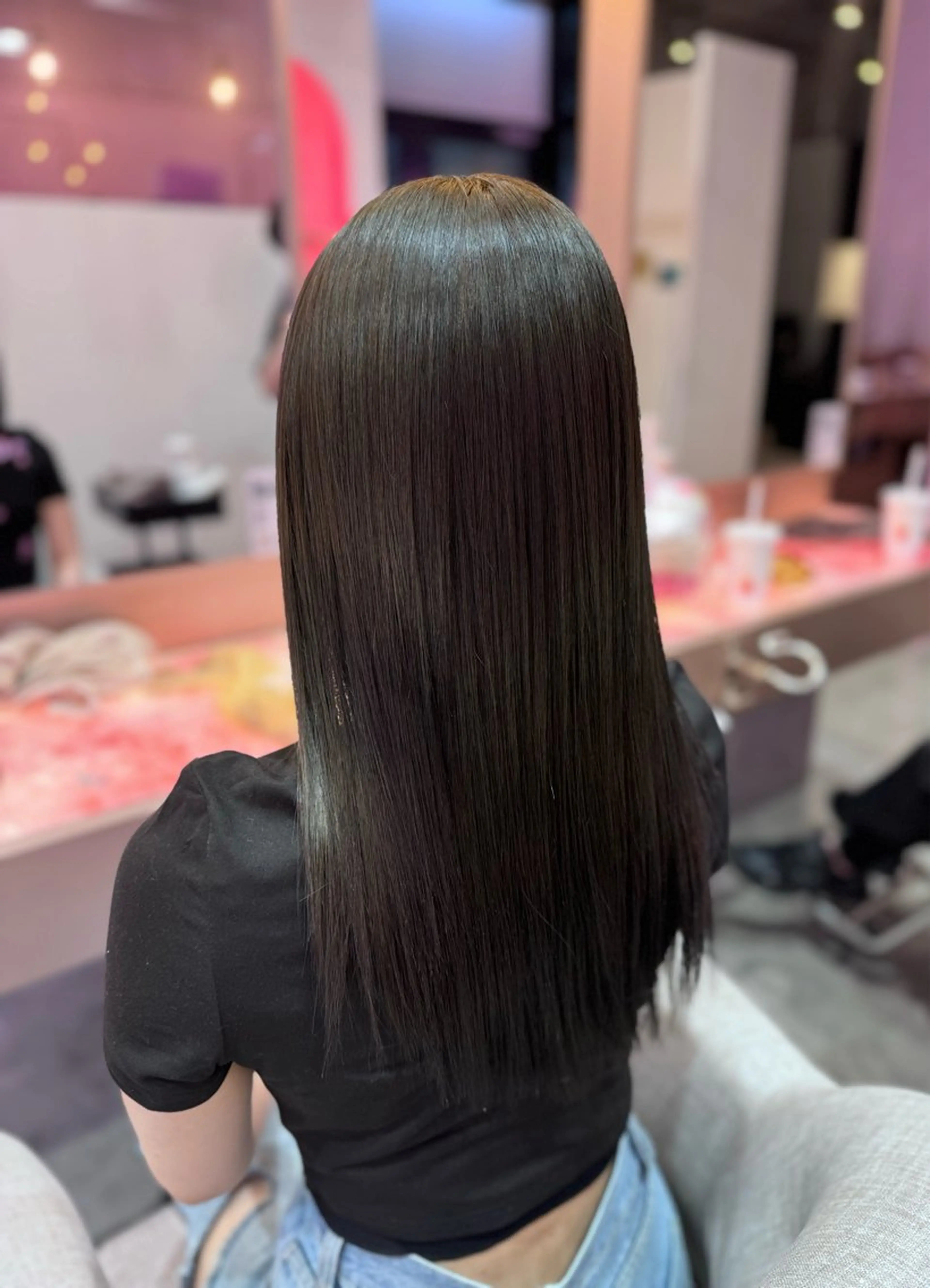 ロング 艶カラー✨レイヤー 𝐚𝐲𝐚𝐤𝐚のヘアスタイル