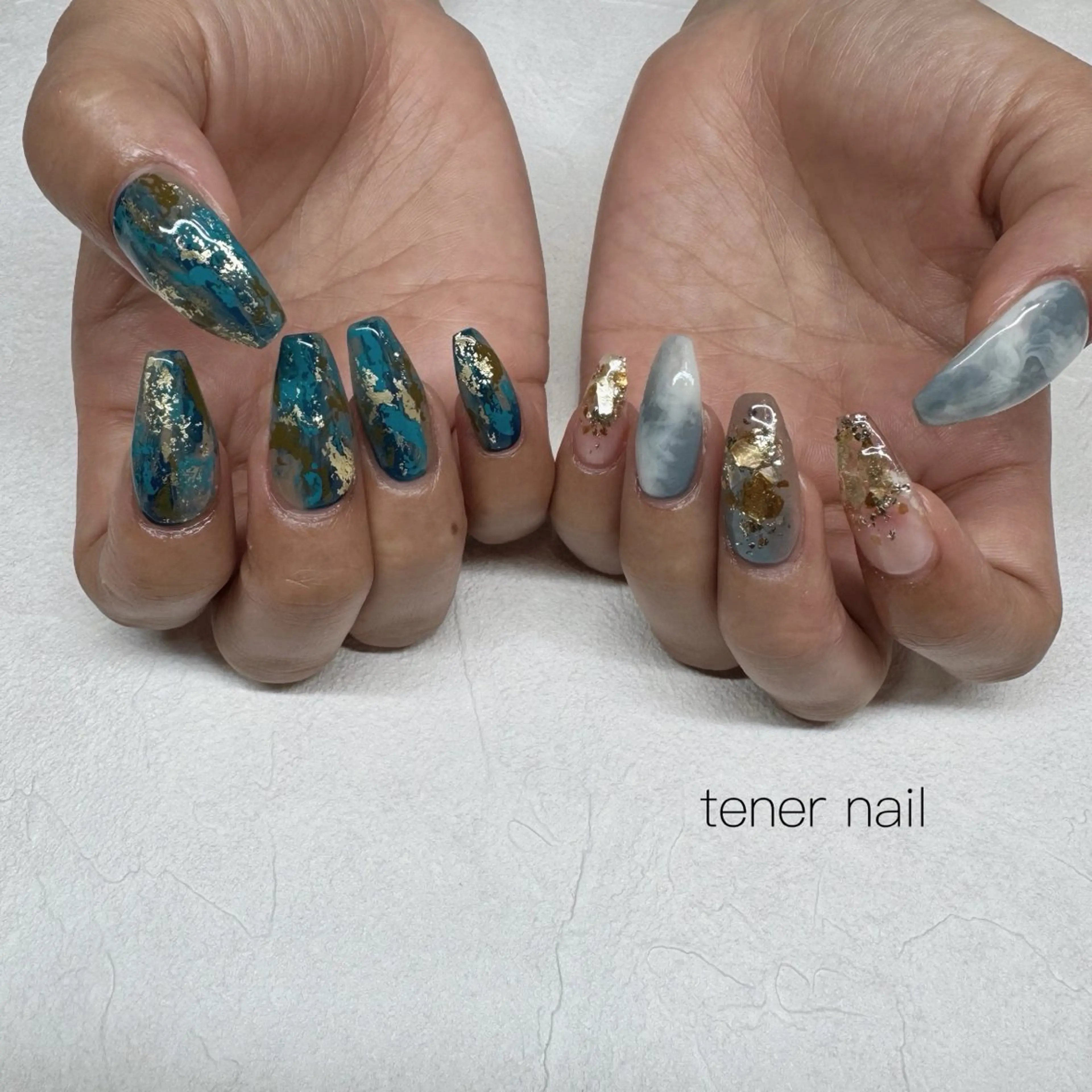 ネイル ニュアンスネイル ハンドネイル テネルネイル tener nailのネイルデザイン