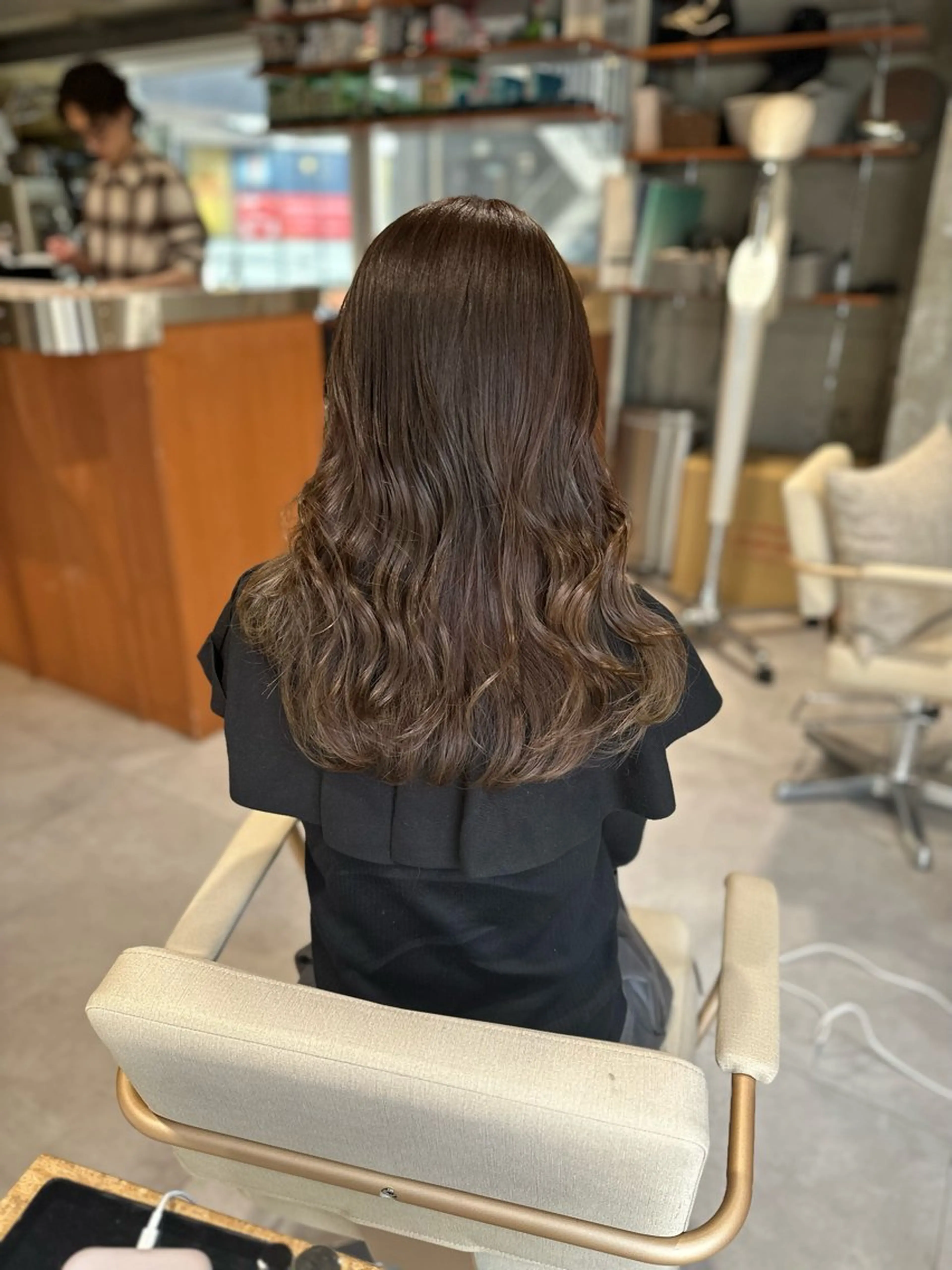 ロング カラー 阪倉 美玲のヘアスタイル