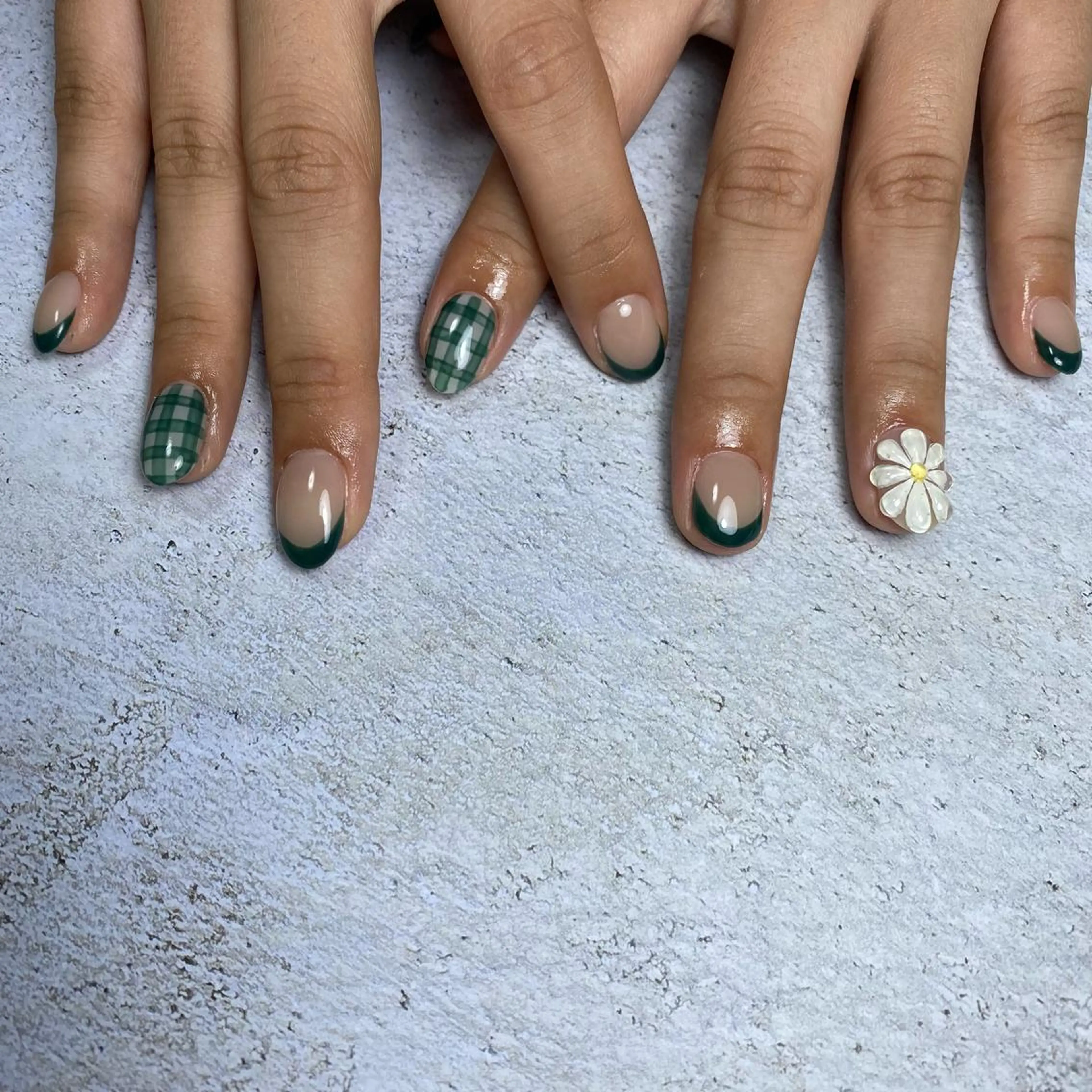 ネイル フラワーネイル ぷっくりネイル ☺︎ NOZOMI☺︎のネイルデザイン