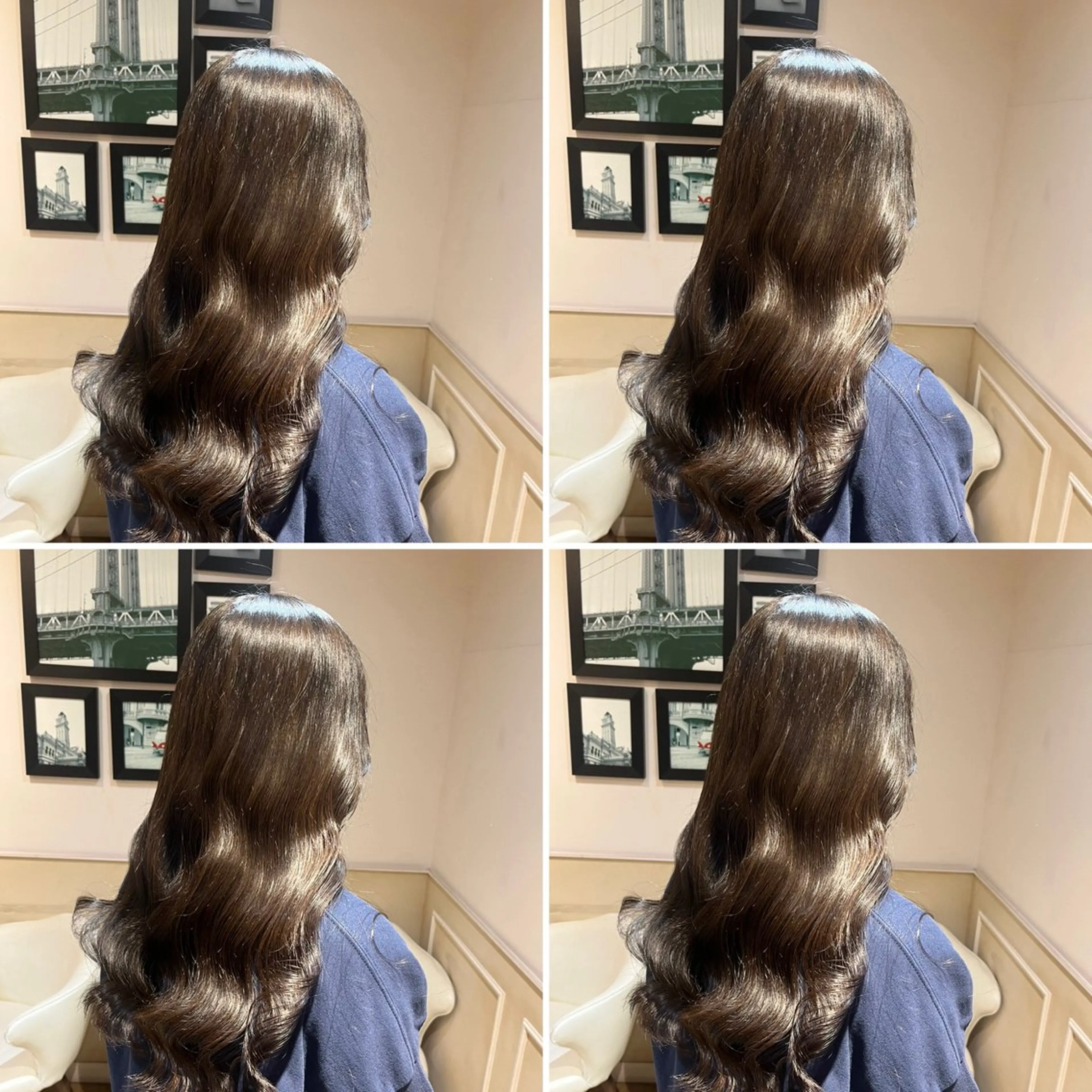 ミディアム ヘアカラー トリートメント 👑錦糸町/毛流れ パーマ特化/NORIのヘアスタイル