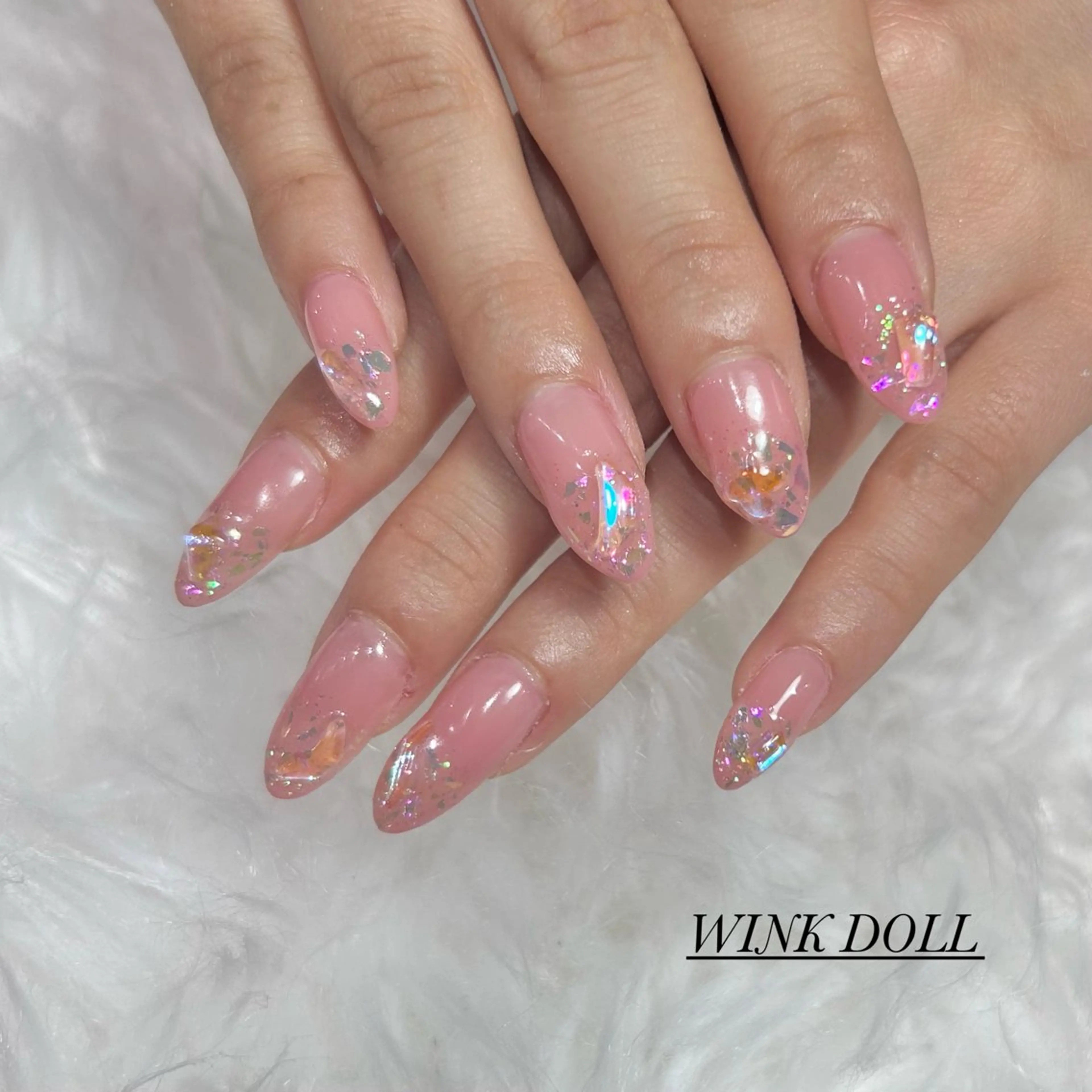 ネイル ハンドネイル WINK DOLL 🌹MIRAIのネイルデザイン