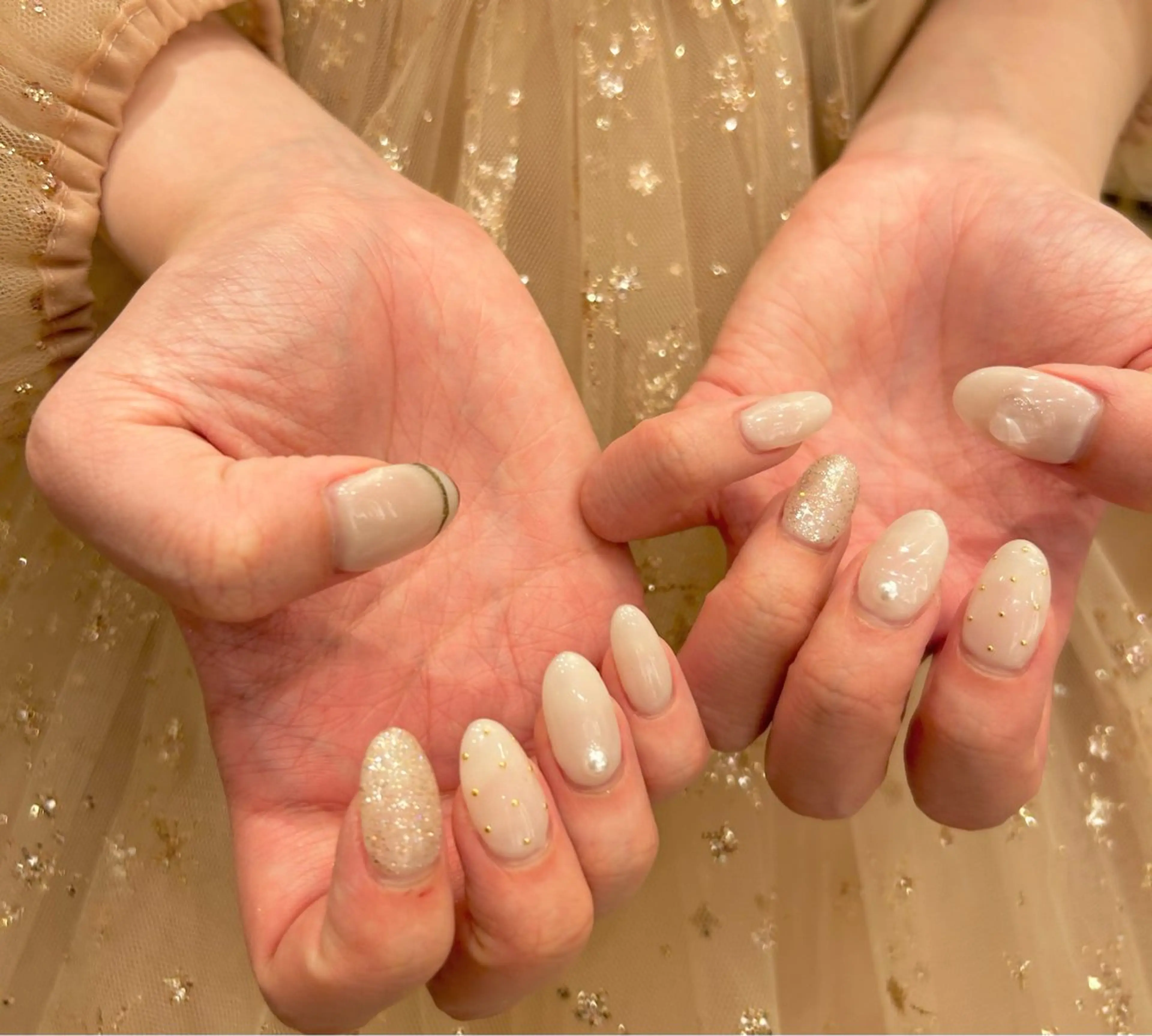 ネイル rich to 安城店 國廣のネイルデザイン