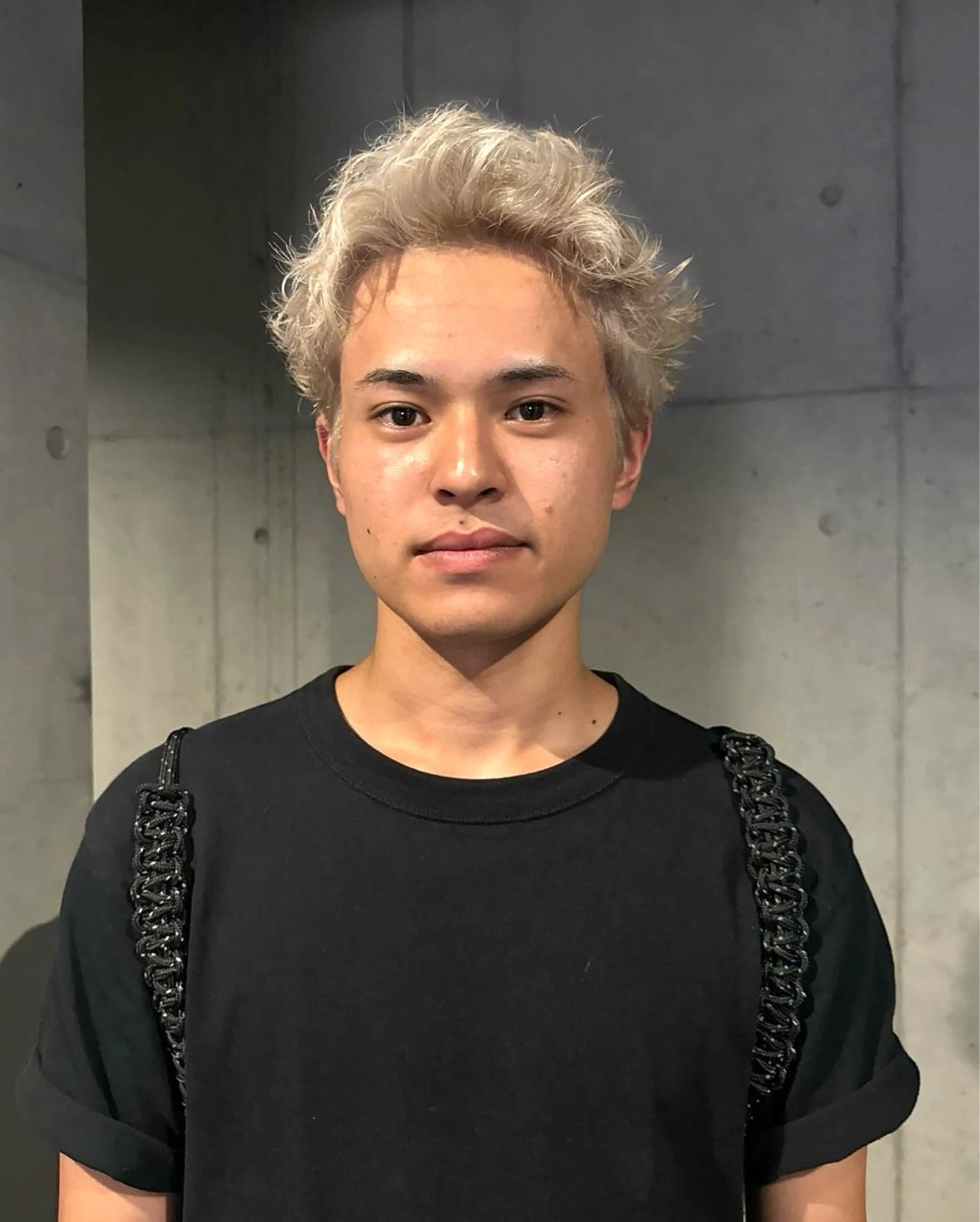 ショート メンズ カット ヘアカラー だいち/ブリーチ/ レイヤーカットのヘアスタイル