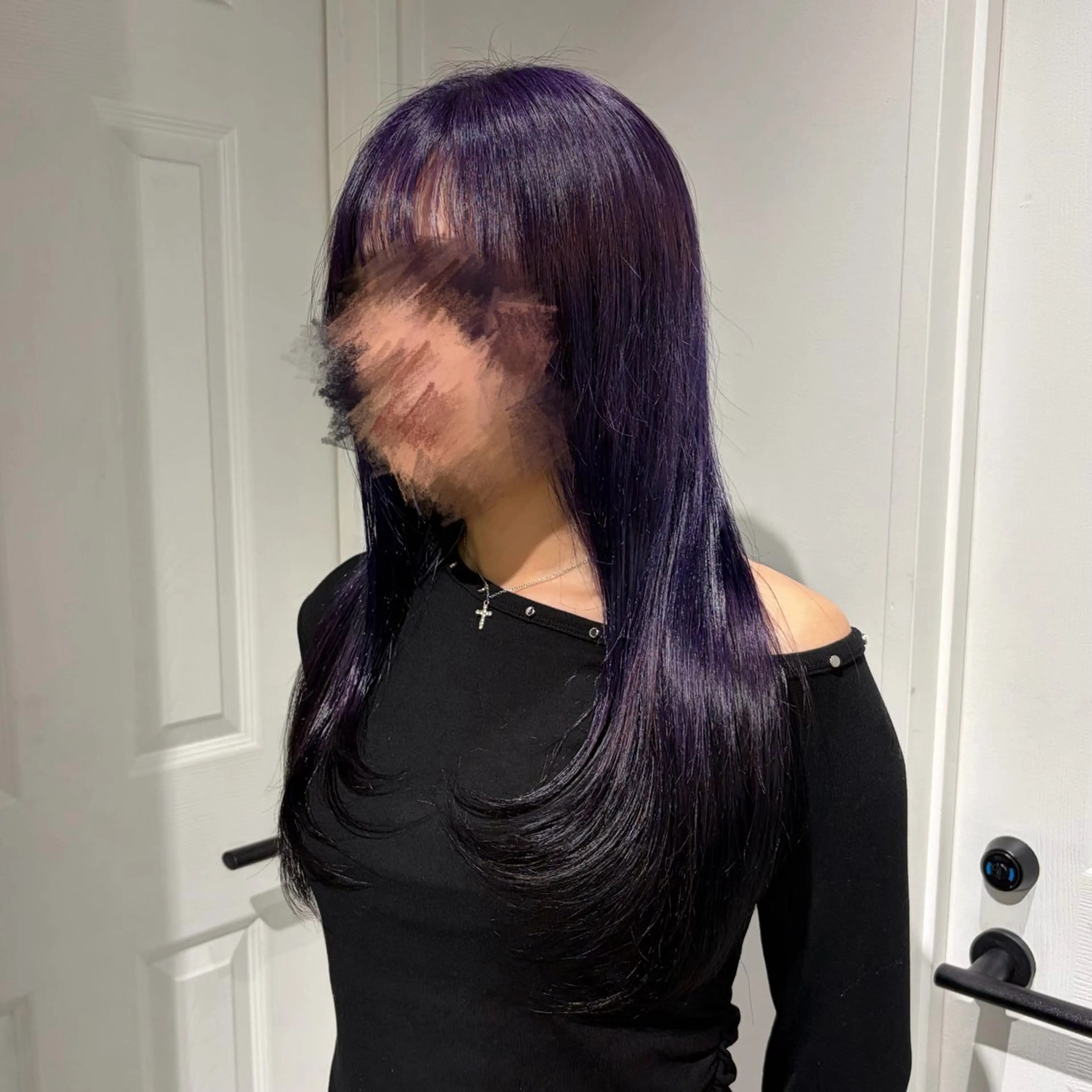 ロング カラー ヘアカラー ななみ.⋆𝜗𝜚 暖色艶カラー/まつパのヘアスタイル