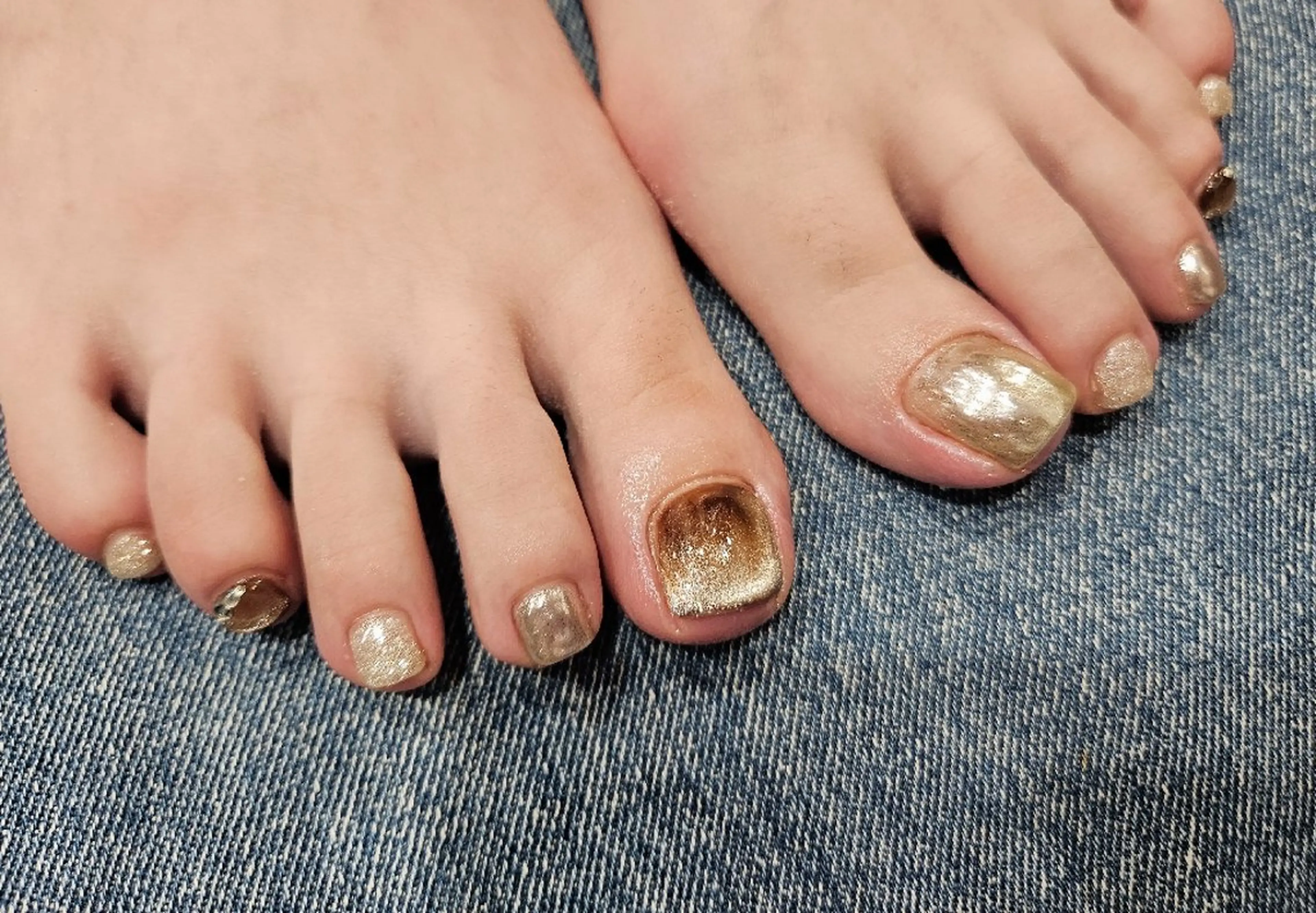 ネイル フットネイル 関口 友菜のヘアスタイル