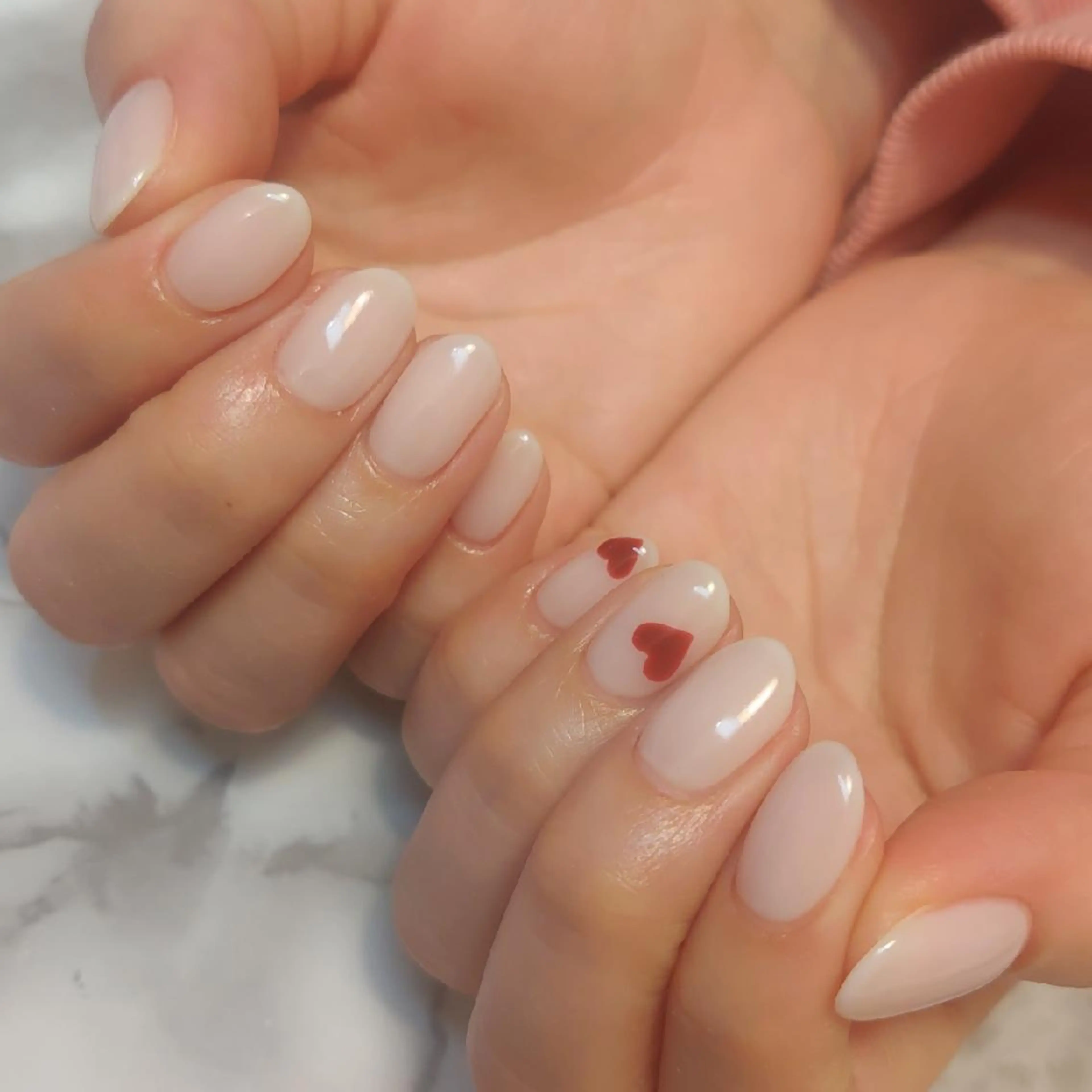 ネイル ハート ジェヌインネイル 河内のネイルデザイン