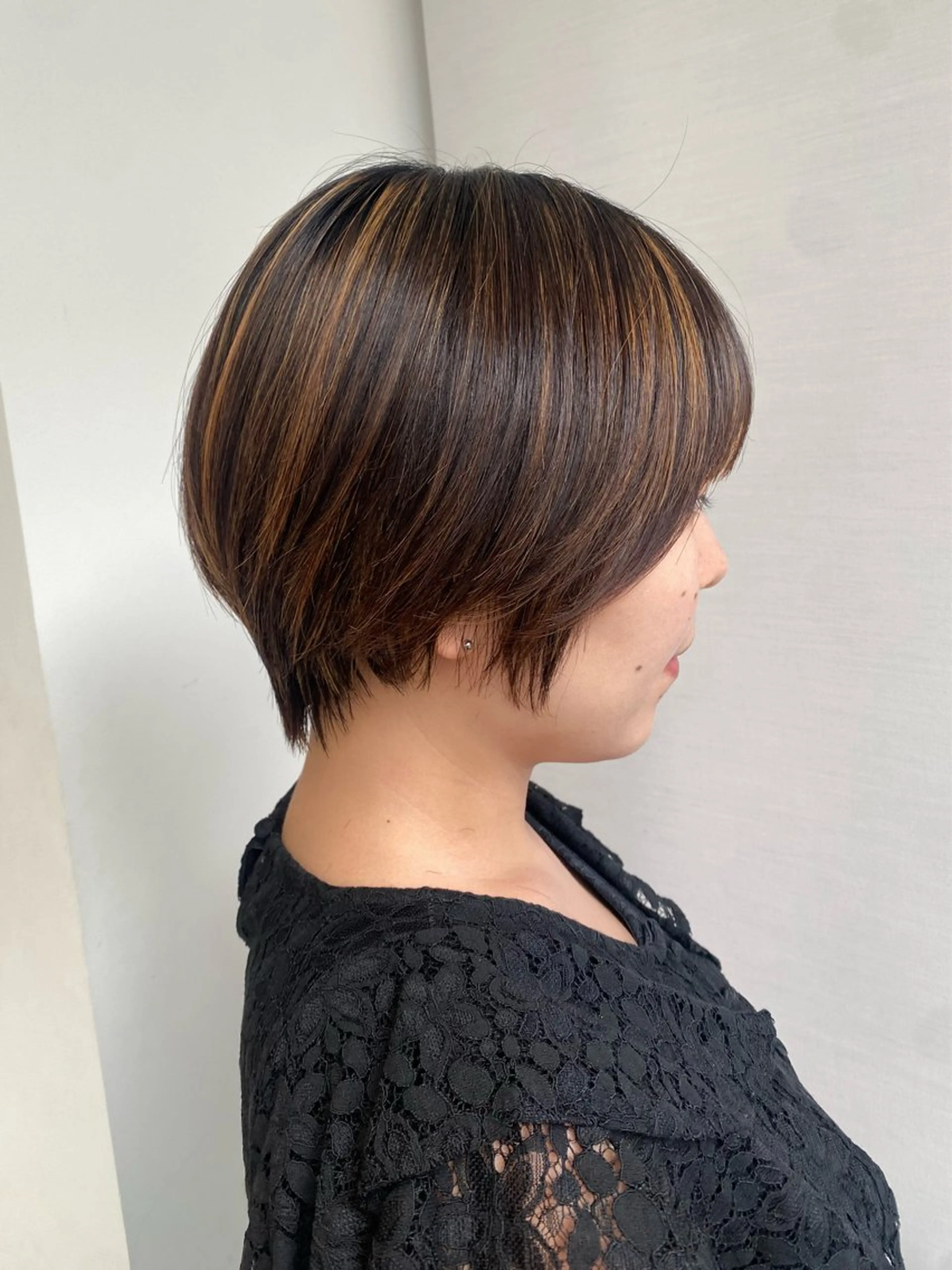 ショート ショート⌇艶カラー ⌇ RIN🌙のヘアスタイル