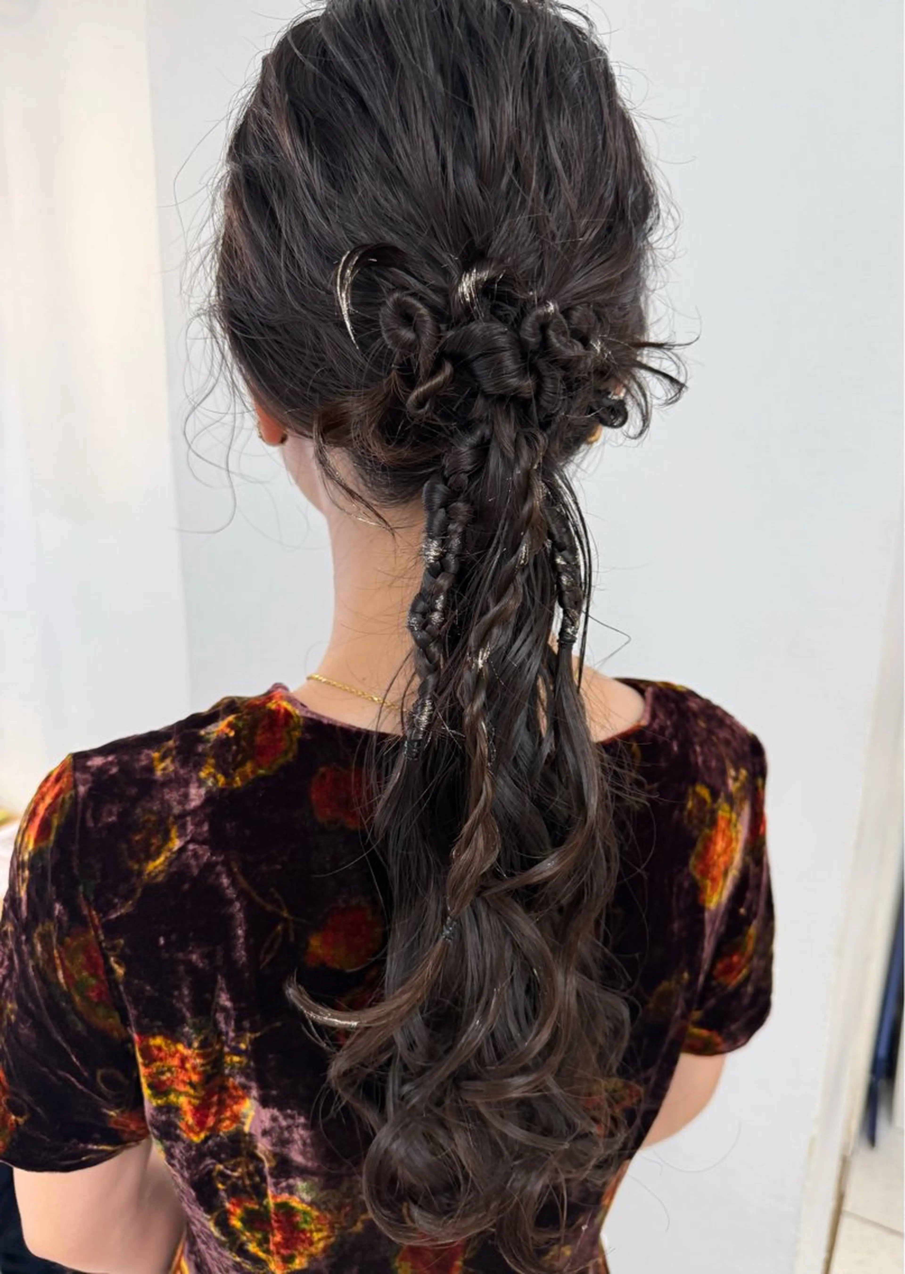 セミロング ヘアアレンジ ✨オール年代🆗 🤍ウチダアユコのヘアスタイル