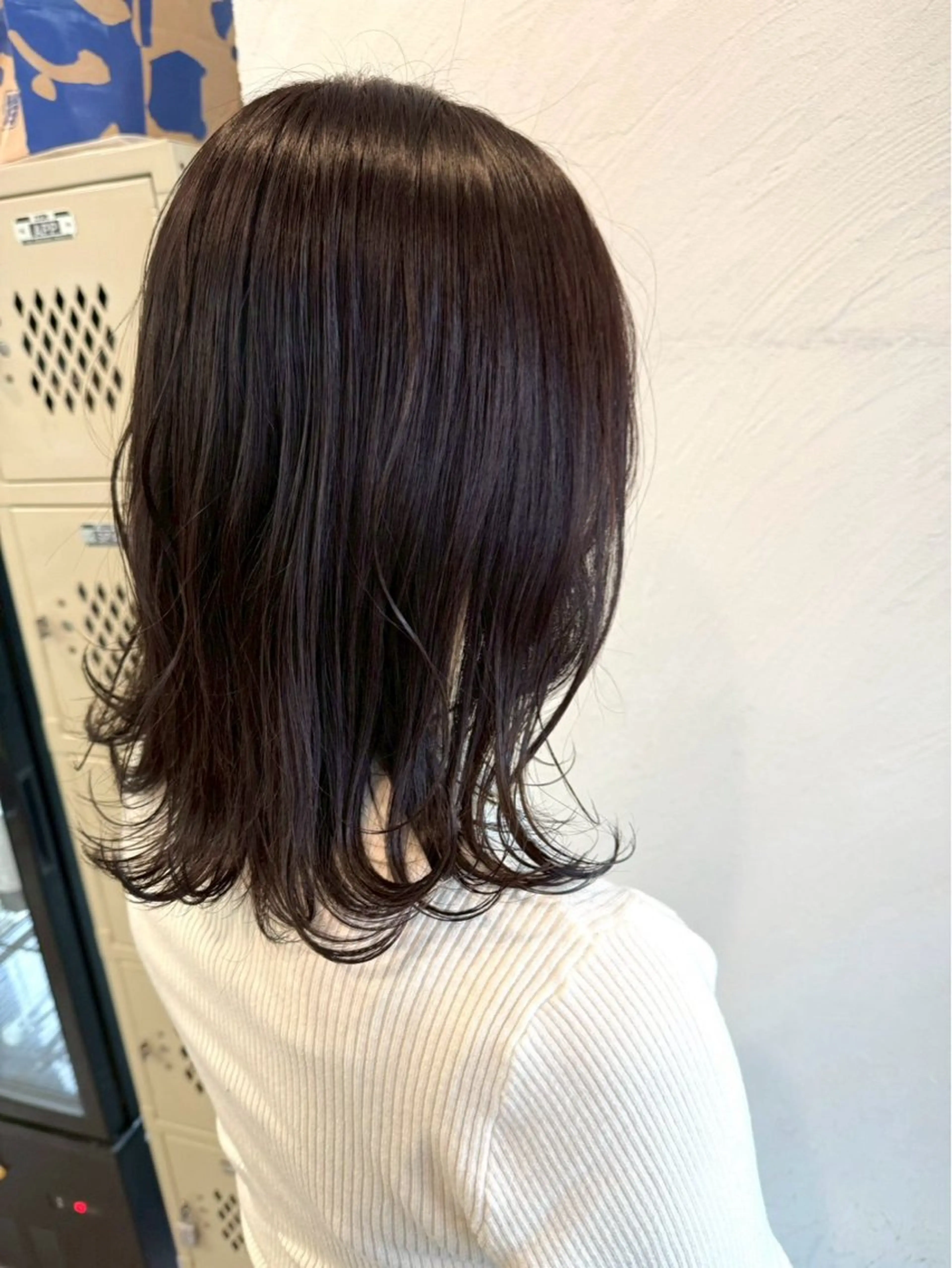 ミディアム カラー ヘアカラー ヘッドスパ SiLO／ mahiroのヘアスタイル