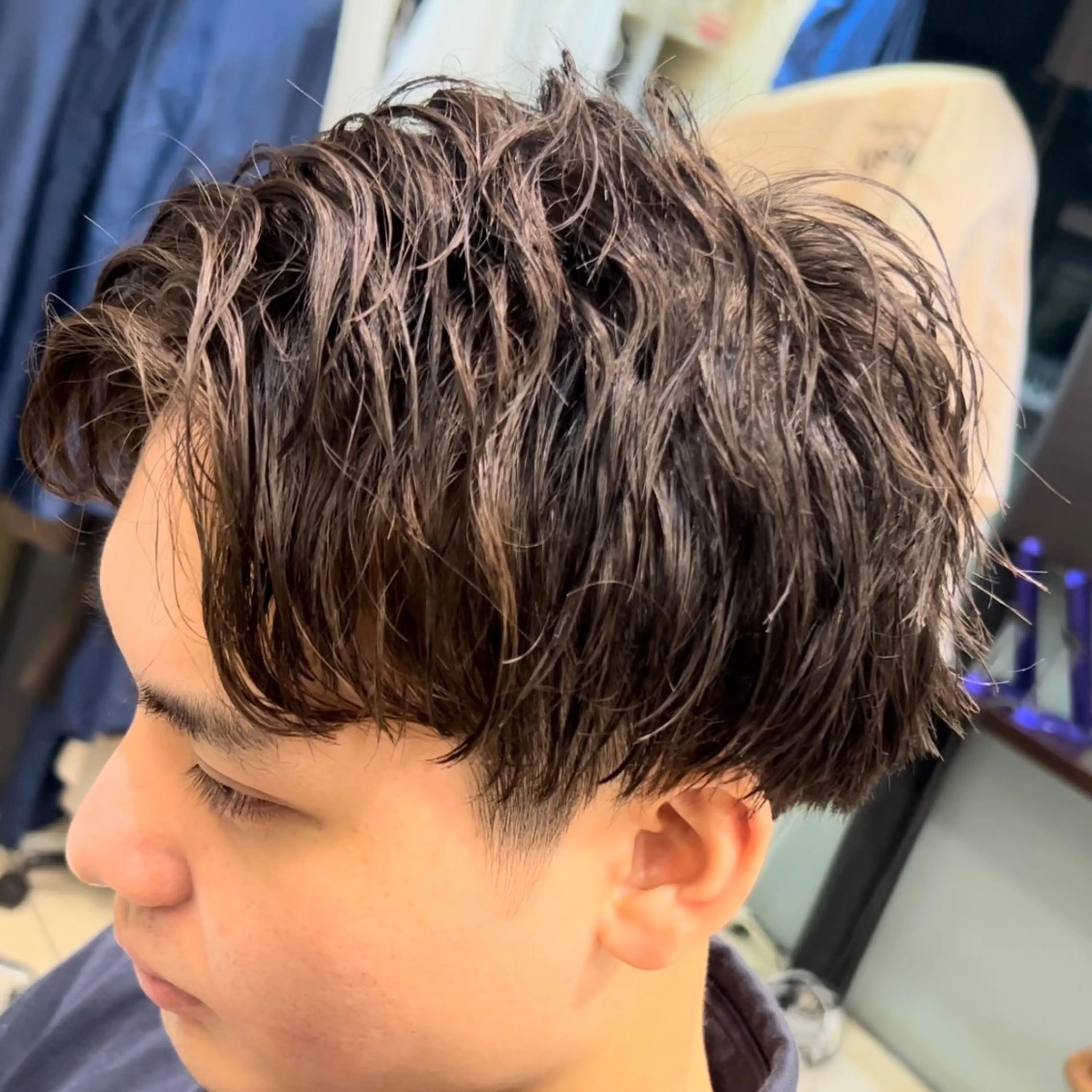 メンズ メンズパーマ カット パーマ 👑原宿メンズパーマ /原宿/かずま👑のヘアスタイル