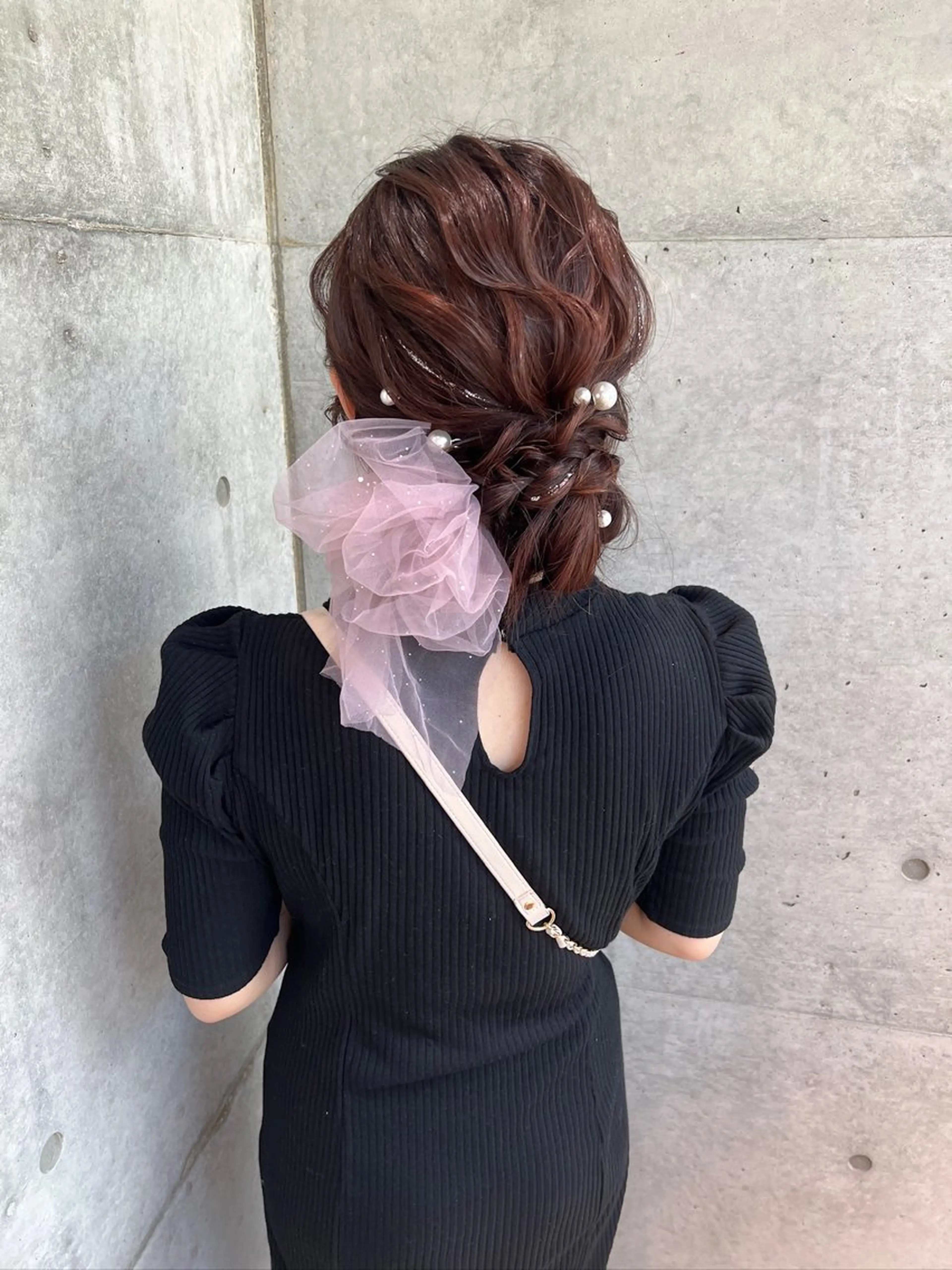 ヘアアレンジ 結婚式・ブライダル ヘアセット ヘアセット/レイヤー オリーブ/はるか🎀のヘアスタイル