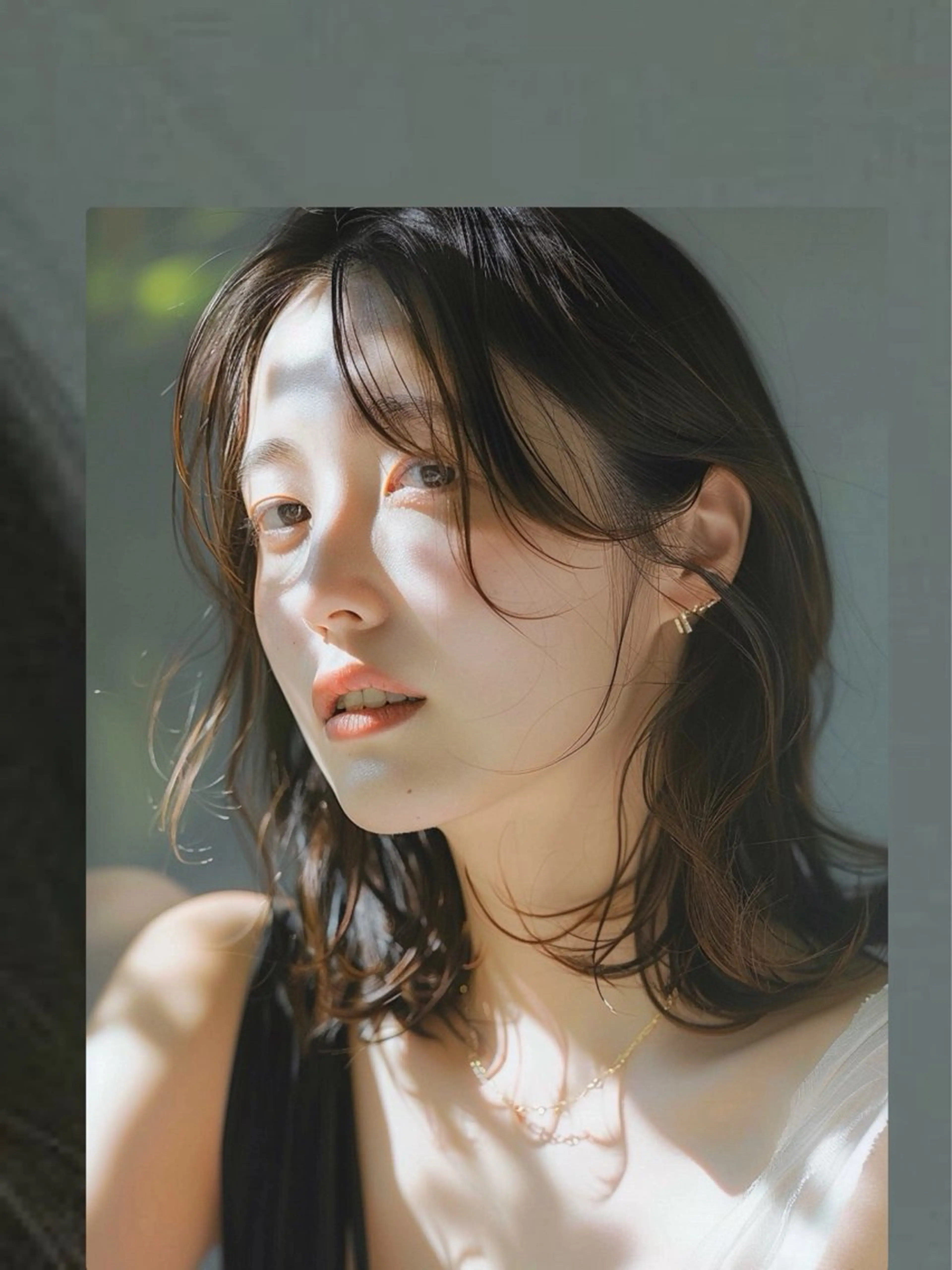 ミディアム ヘアカラー レイヤー/韓国風 /髪質改善　中野拓侍のヘアスタイル