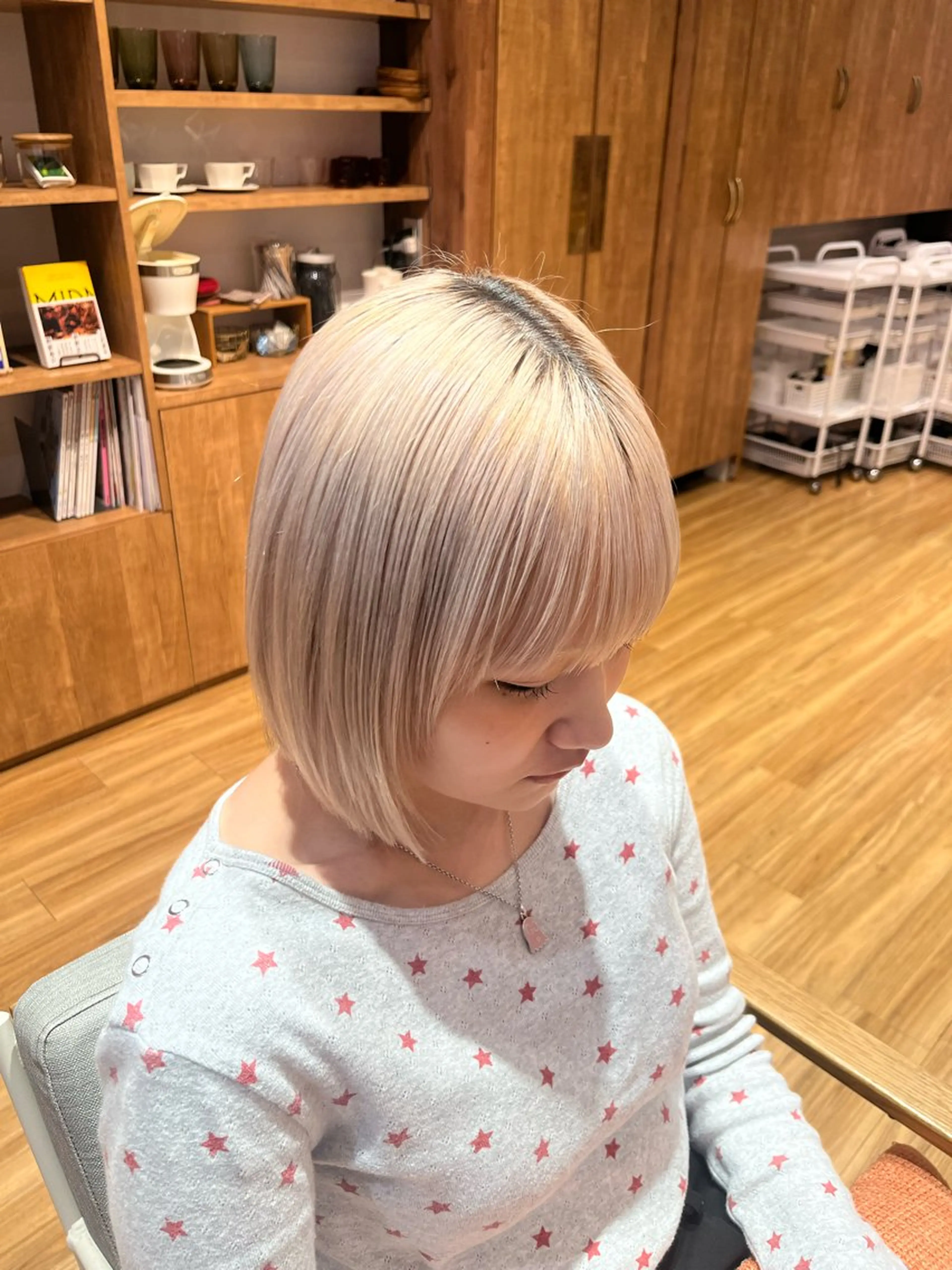 ショート 坂下 七星のヘアスタイル