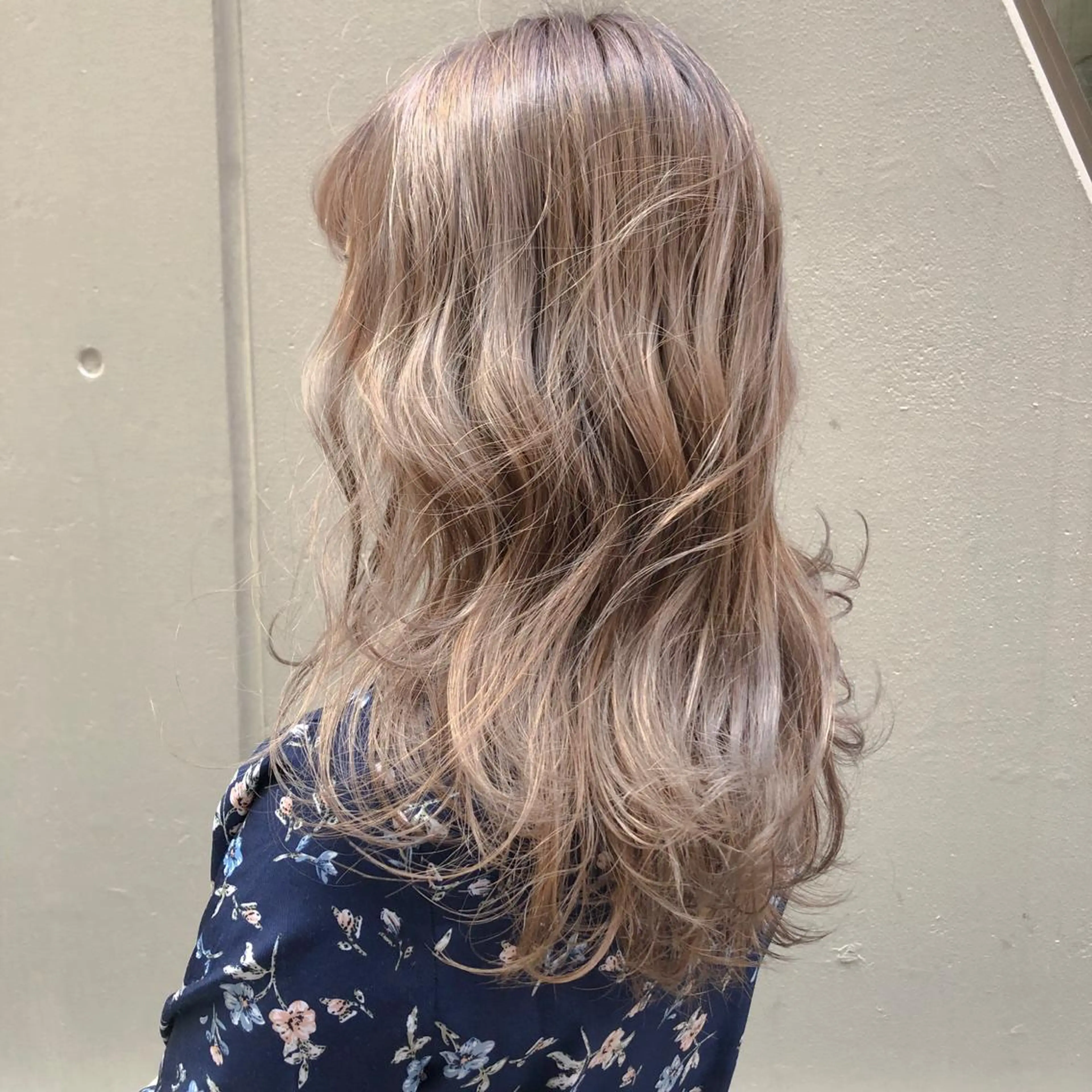 ミディアム カラー 韓国ヘア 店長NEGIのヘアスタイル