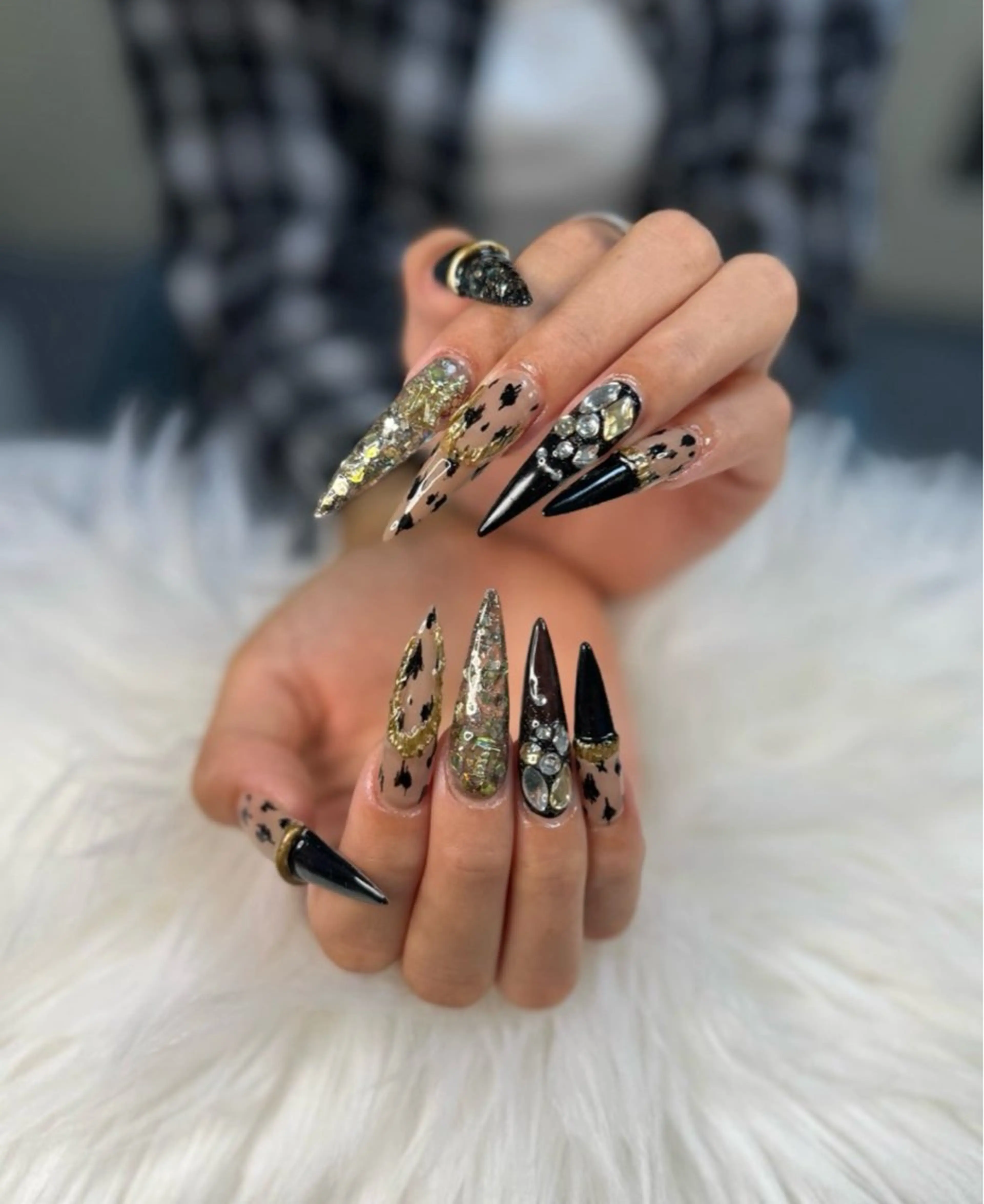 ネイル アートネイル オーロラネイル チークネイル 長さ出し フットネイル Chan nailsのネイルデザイン