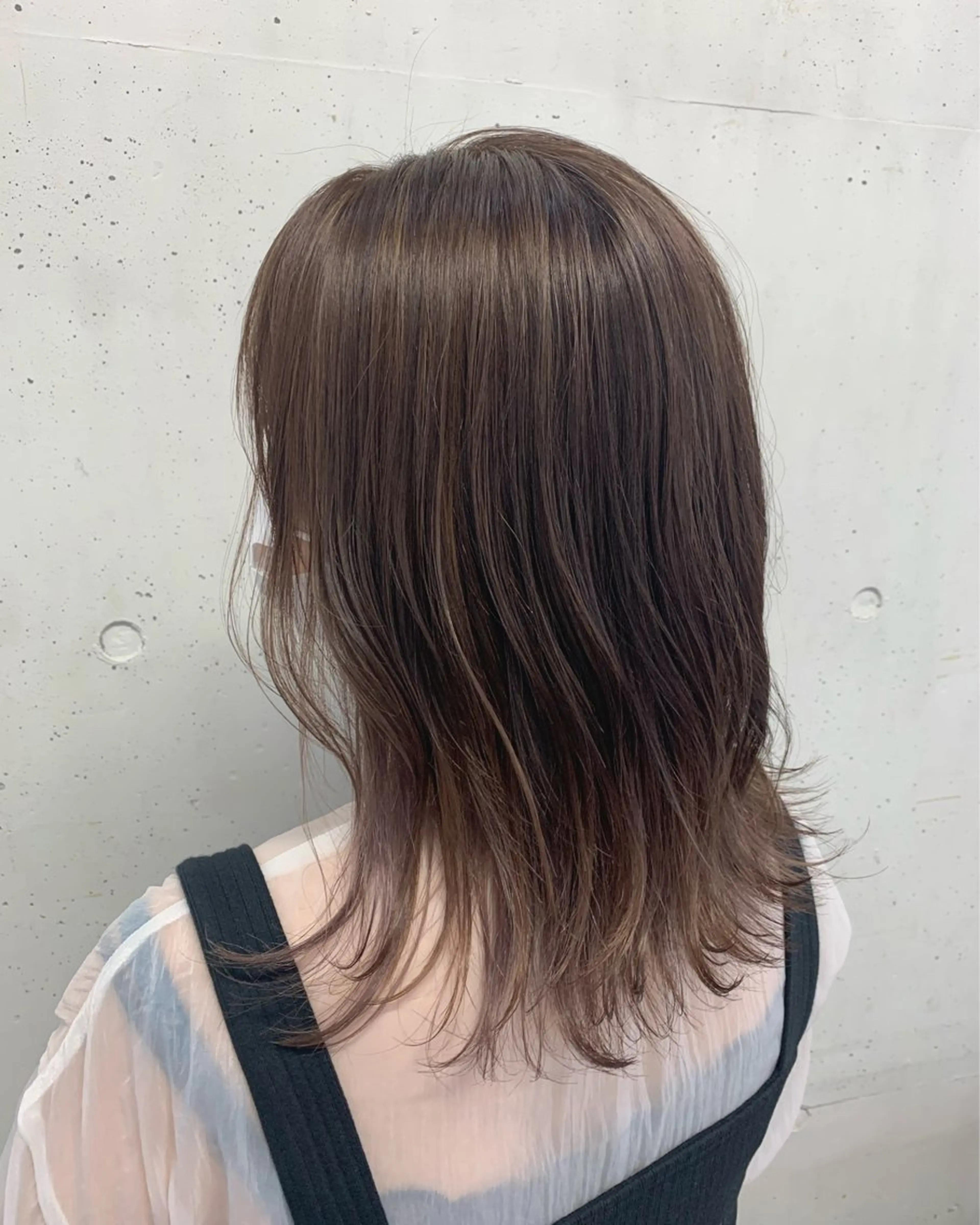 セミロング ハイライト 髪質改善 韓国風ヘア 似合わせカット 服部 哲生のその他イメージ