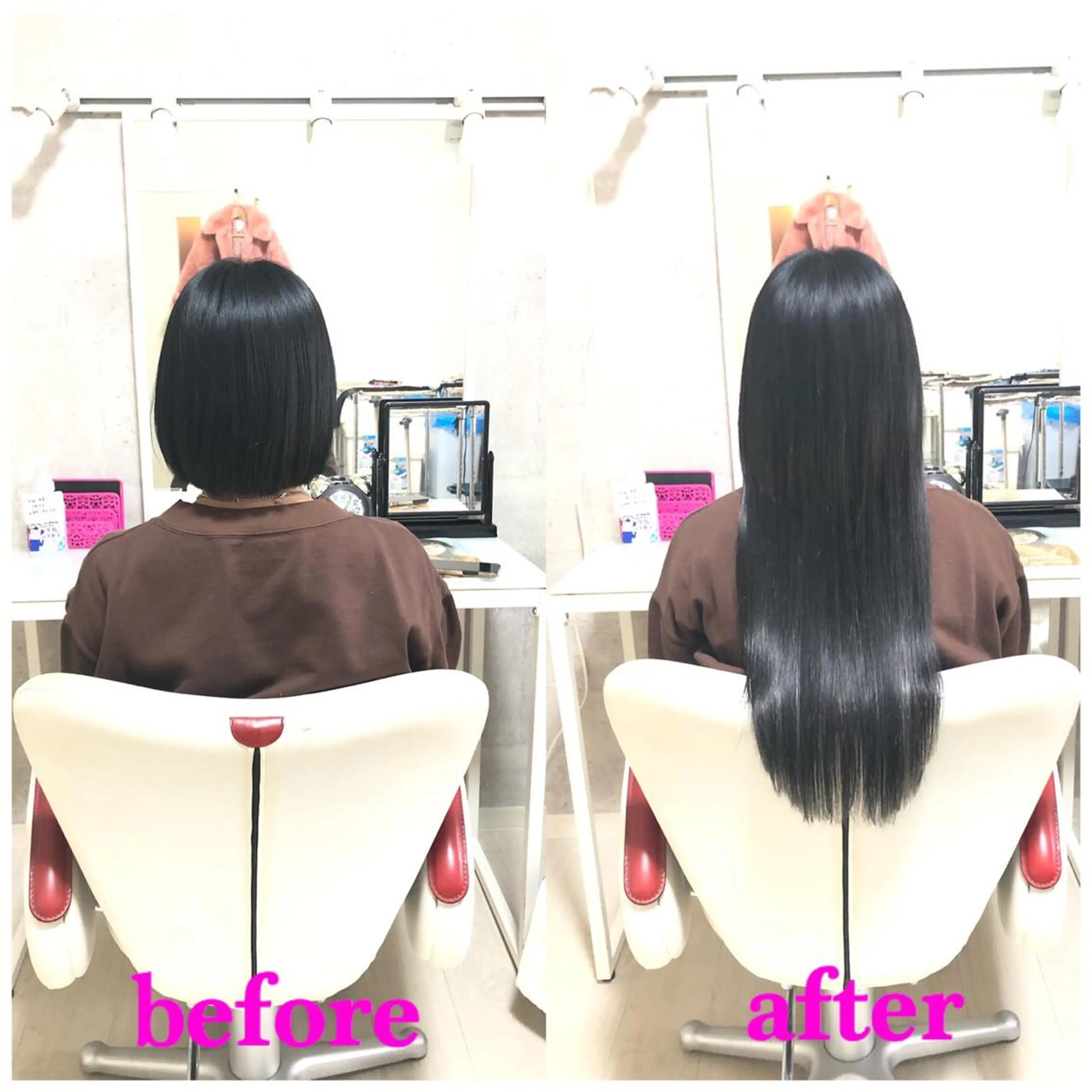 ロング エクステ 🌸ドレスアップ 心斎橋店🌸のヘアスタイル