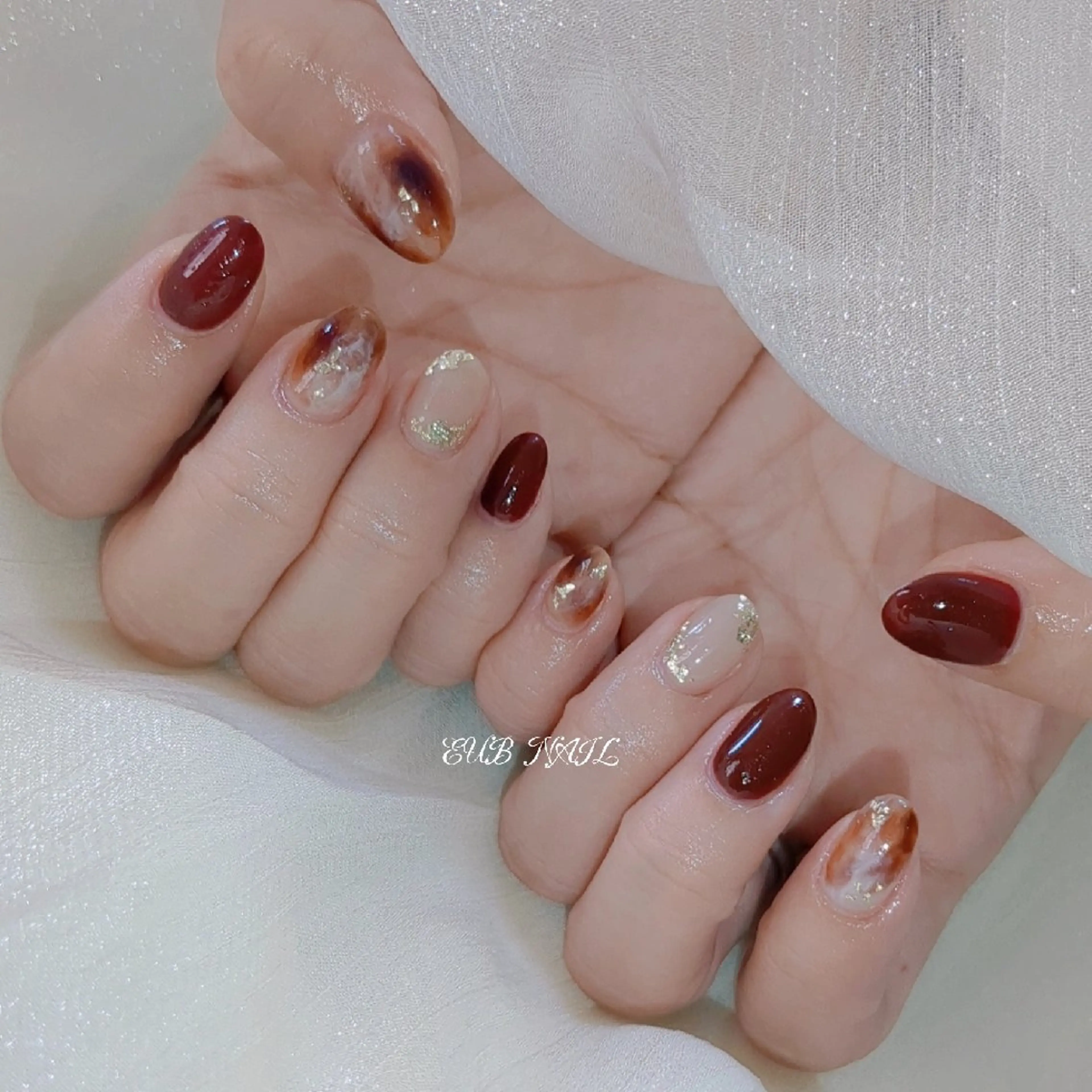 ネイル ハンドネイル 横浜市中区曙町 E·U·Bネイルのネイルデザイン