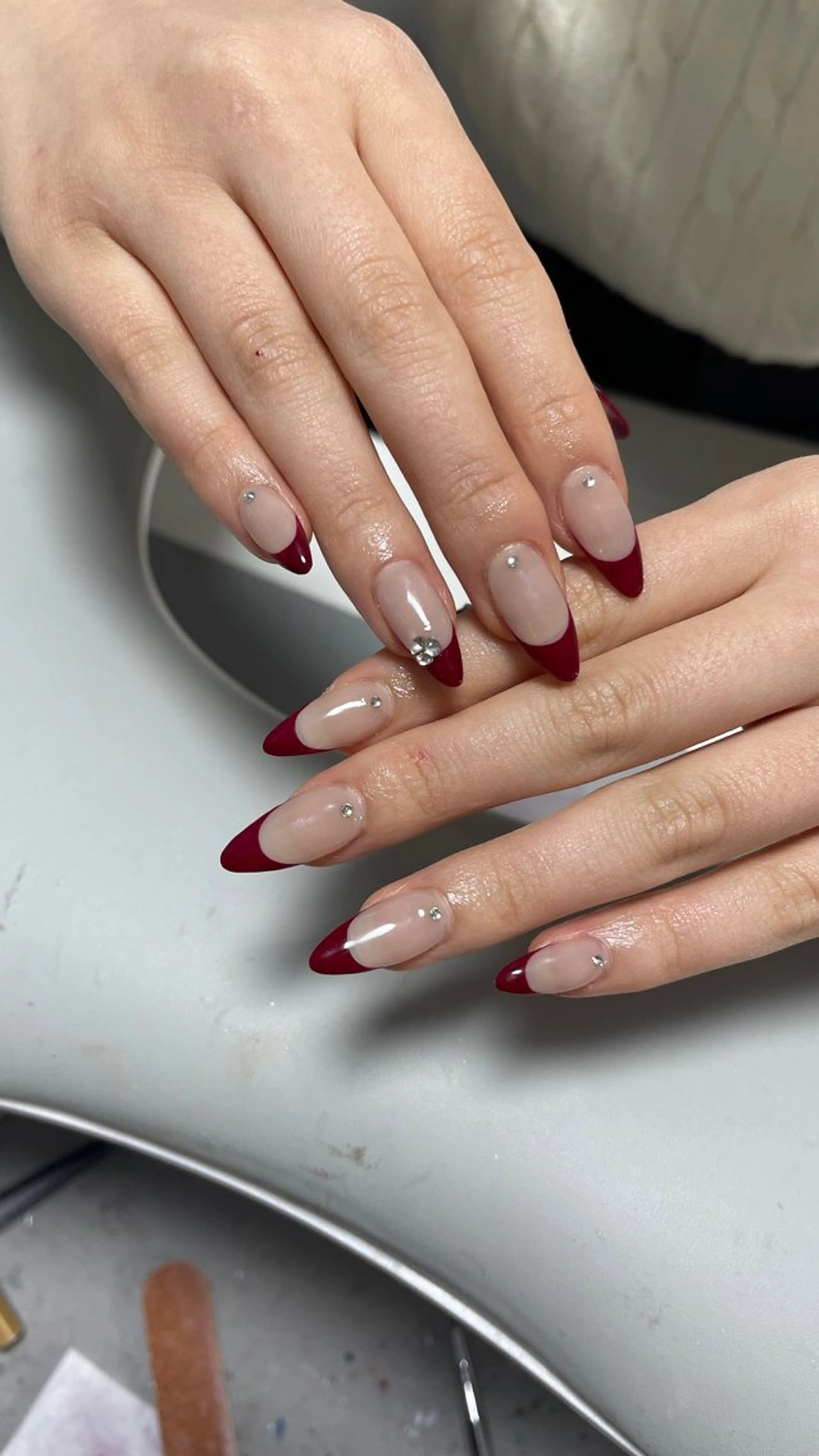 [ハンド] フレンチネイル💅の写真