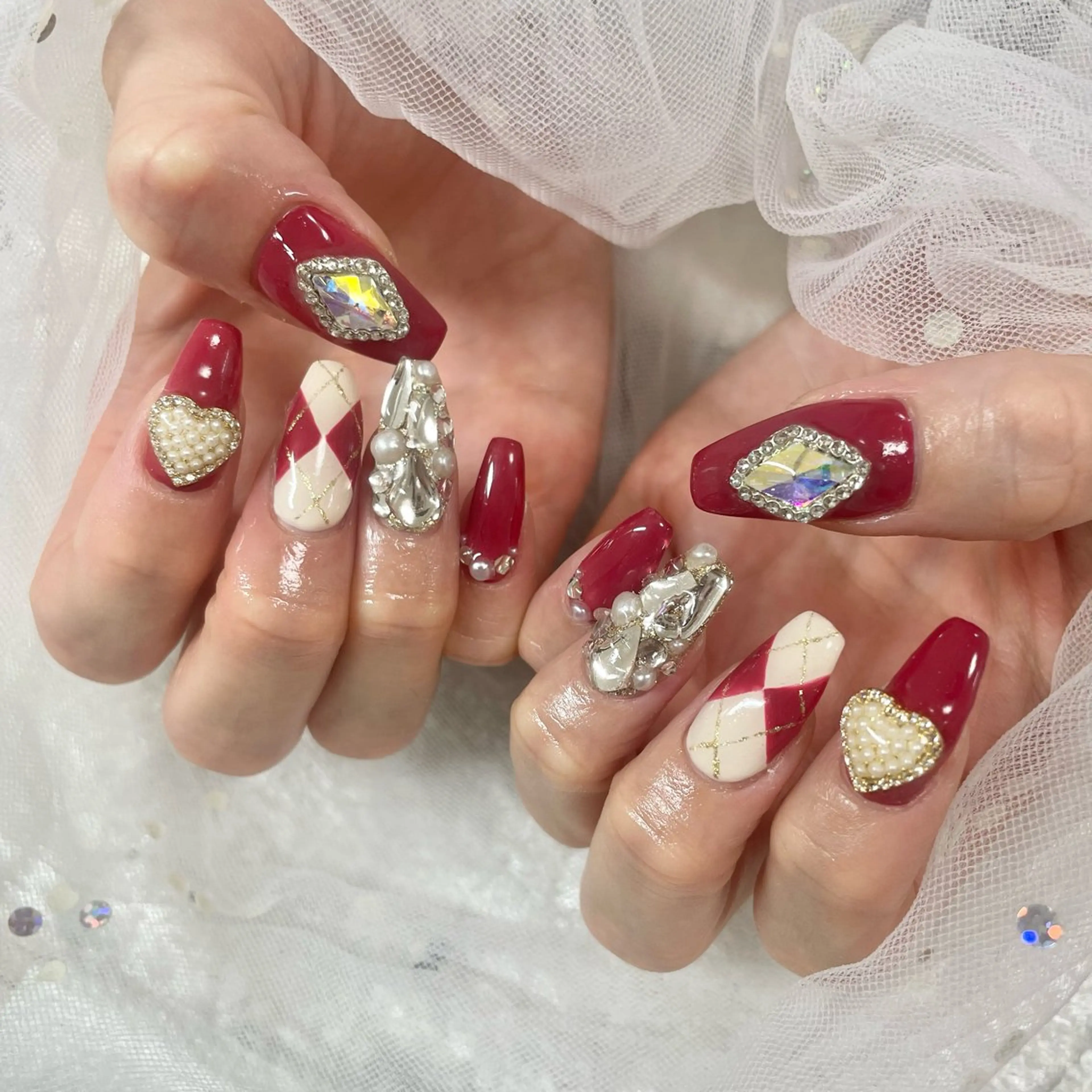 ネイル ハンドネイル 🎀AYAKO 🎀中韓ネイルのネイルデザイン