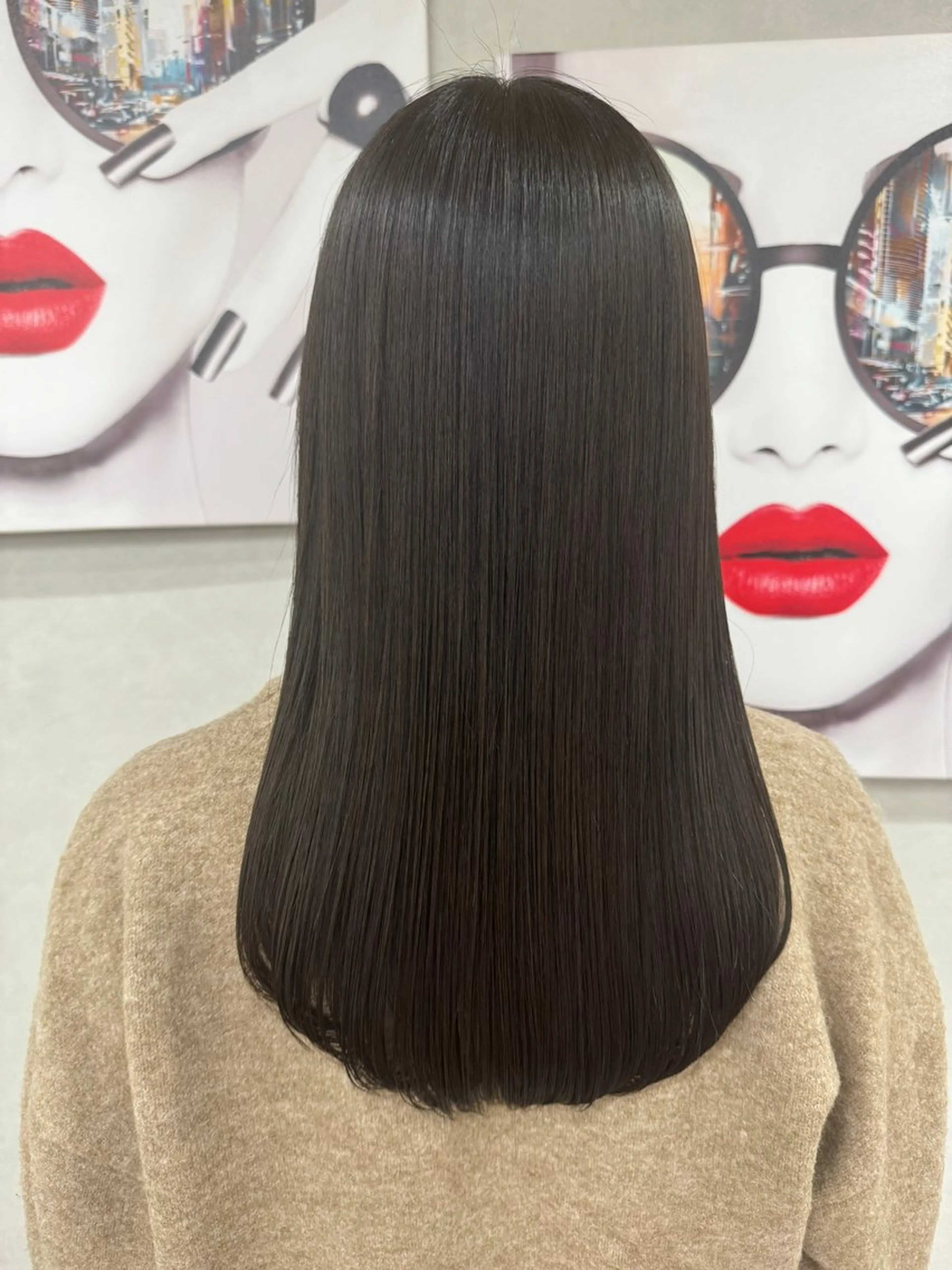 ロング 髪質改善 ロング カット 縮毛矯正 辻 泰之のヘアスタイル