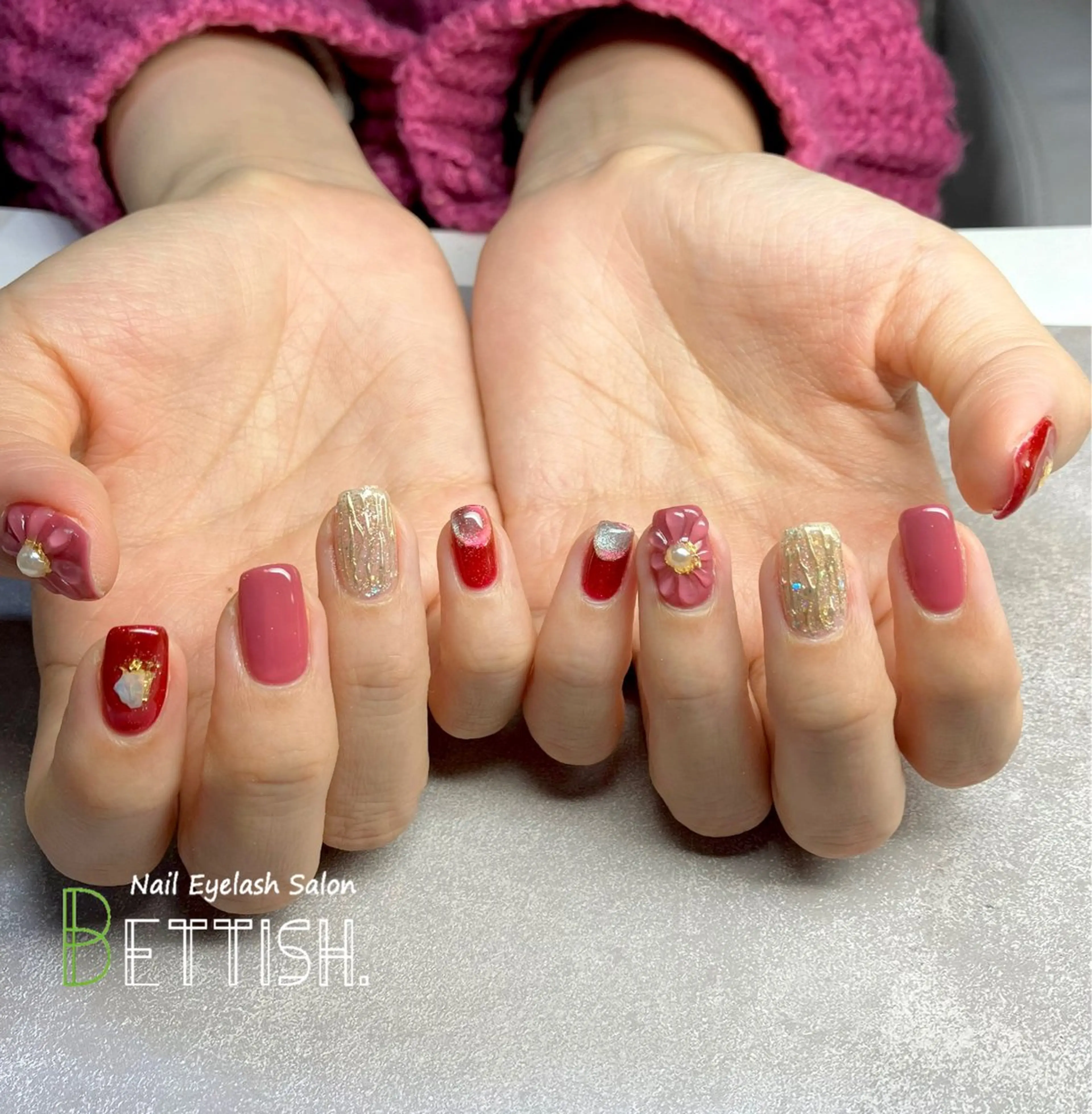 ネイル ピンク BETTISH. KUMIKO☺︎︎のネイルデザイン