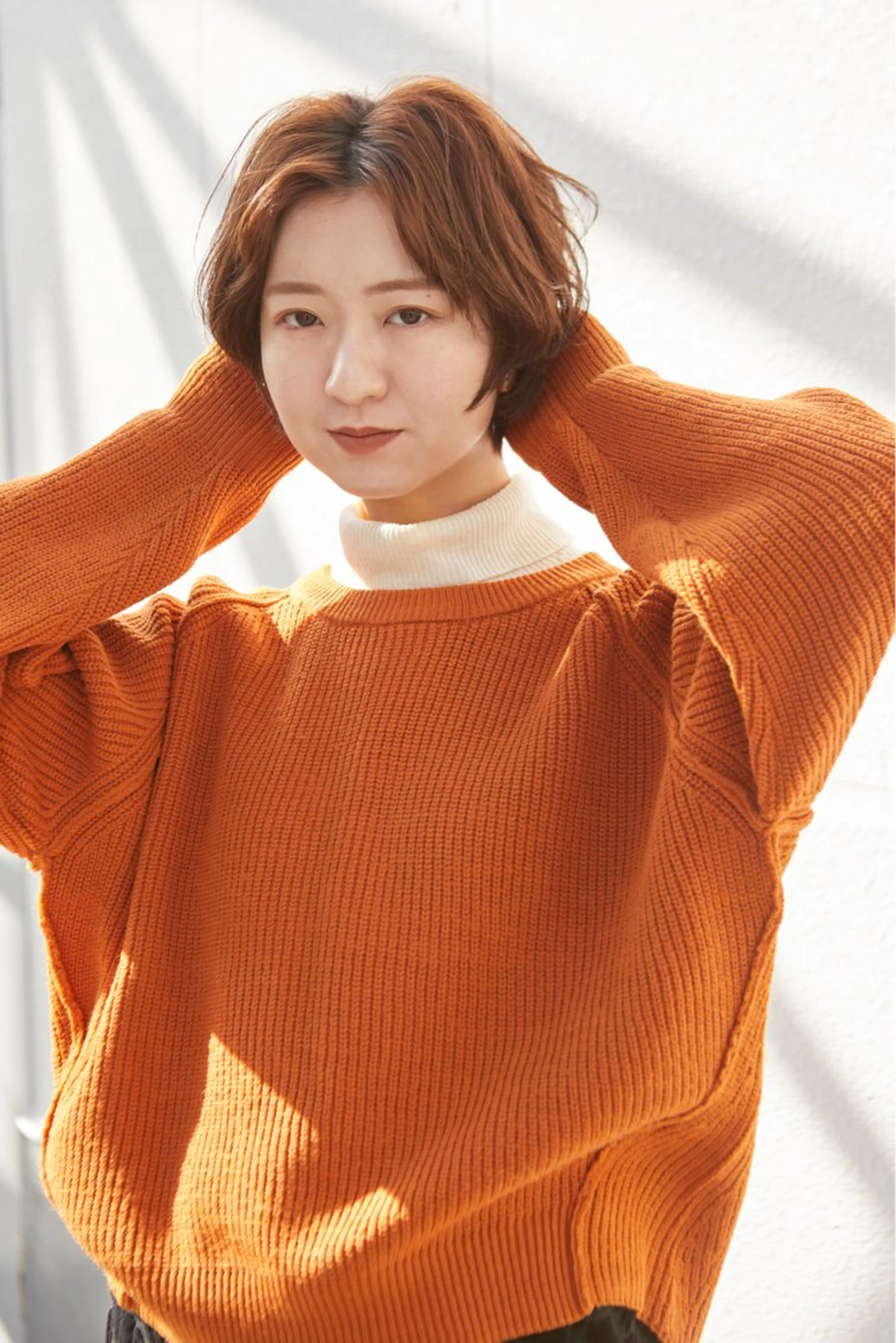 ショート カラー ヘアカラー ハイトーン/ウルフ/ ボブ/増田のヘアスタイル