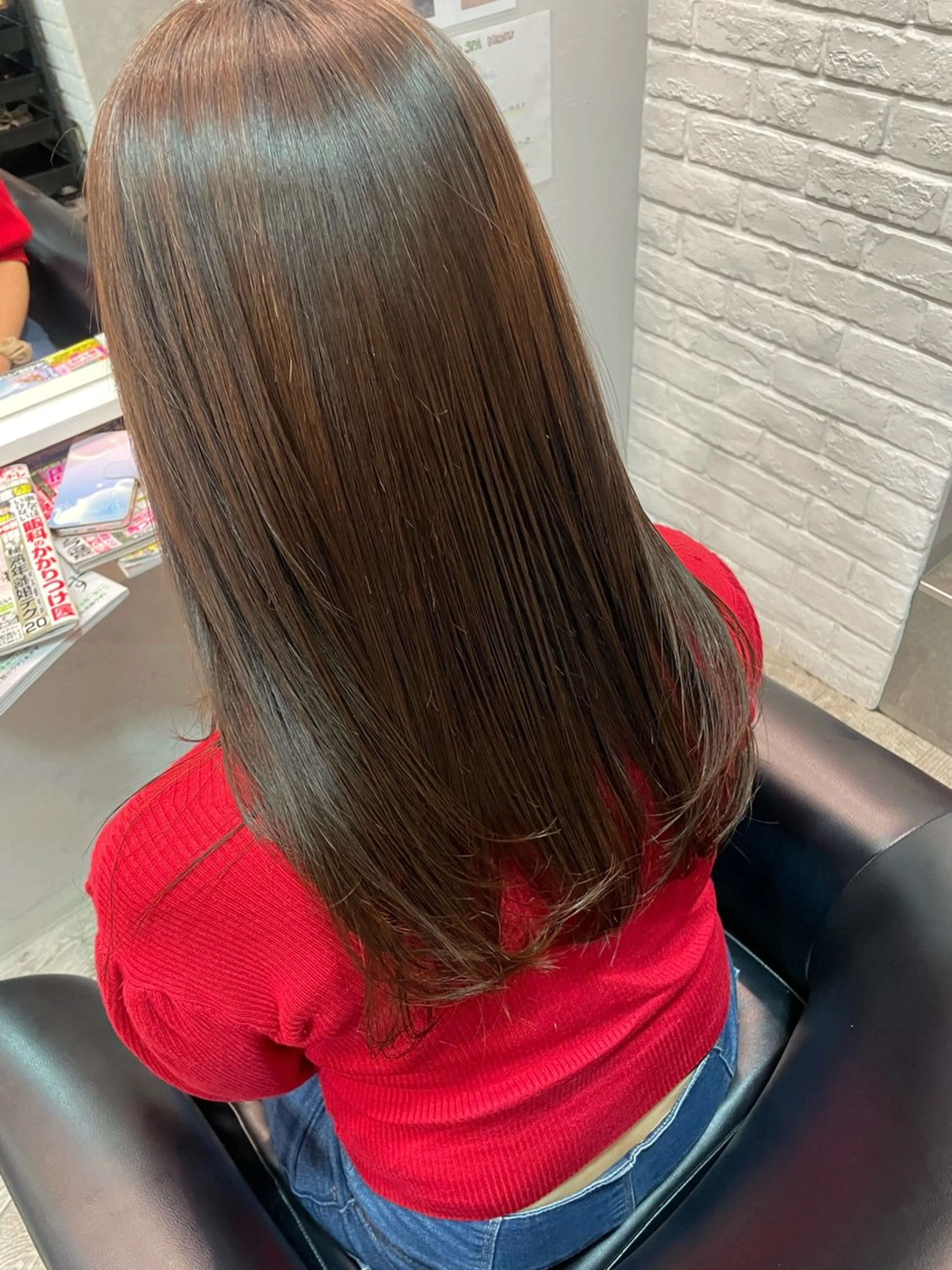 ロング 坪森 野々香のヘアスタイル