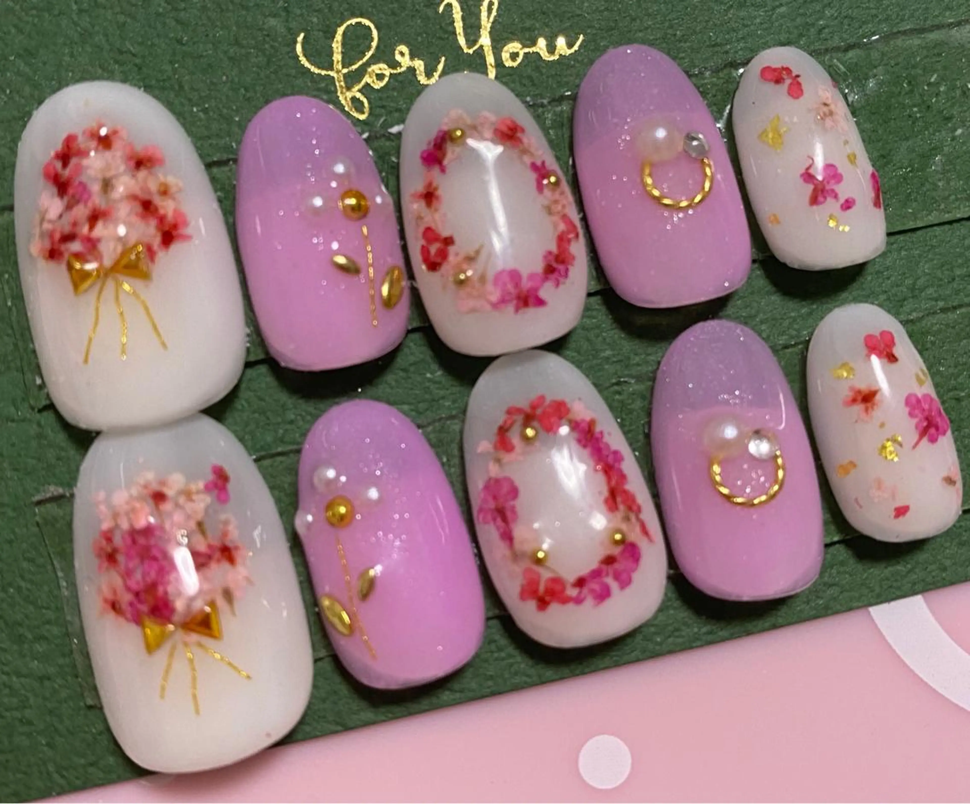 ネイル ハンドネイル 吉岡 裕子のネイルデザイン