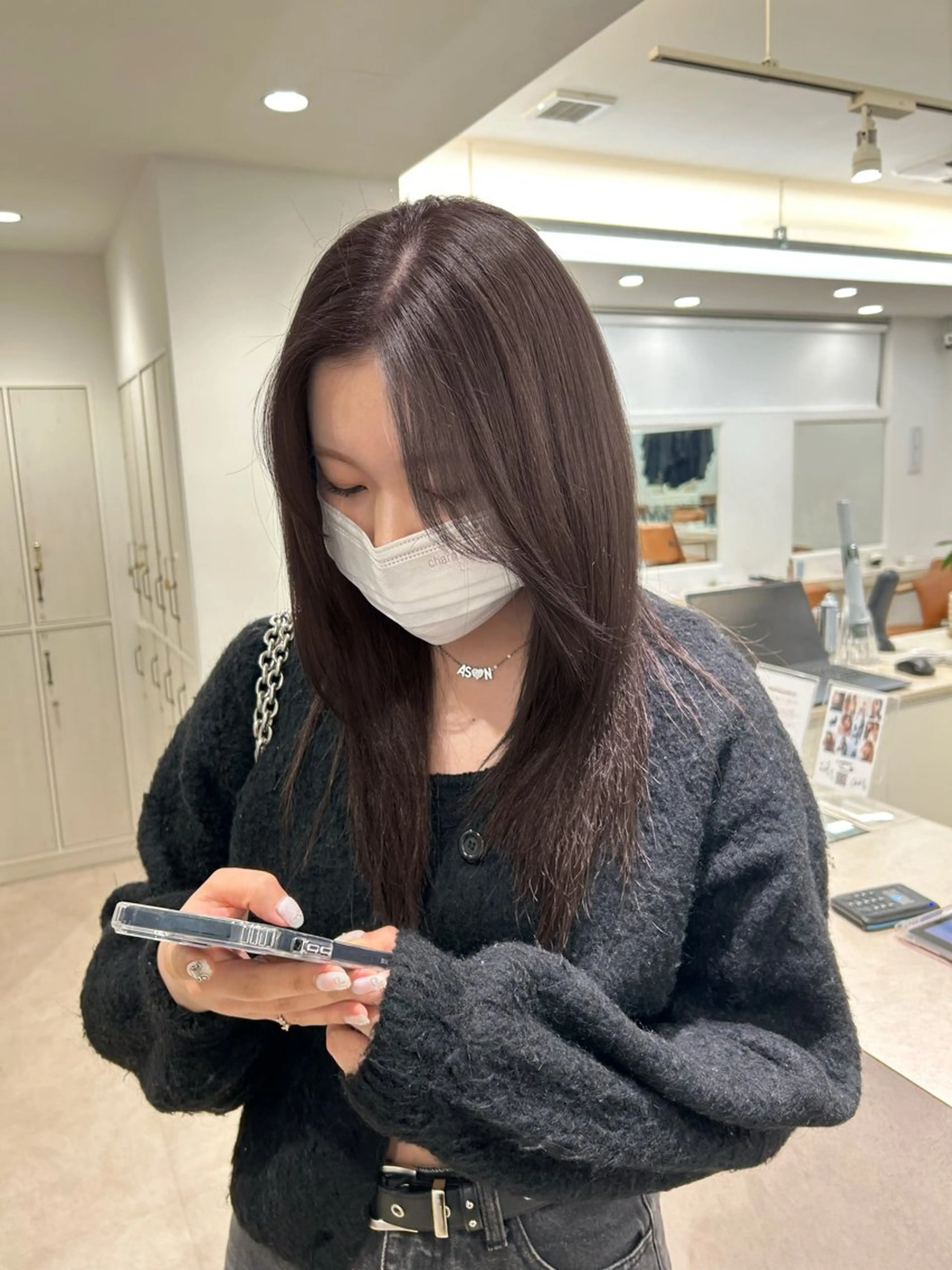 ロング カラー 透明感カラー 透明感/ベージュ /kazui🐈のヘアスタイル