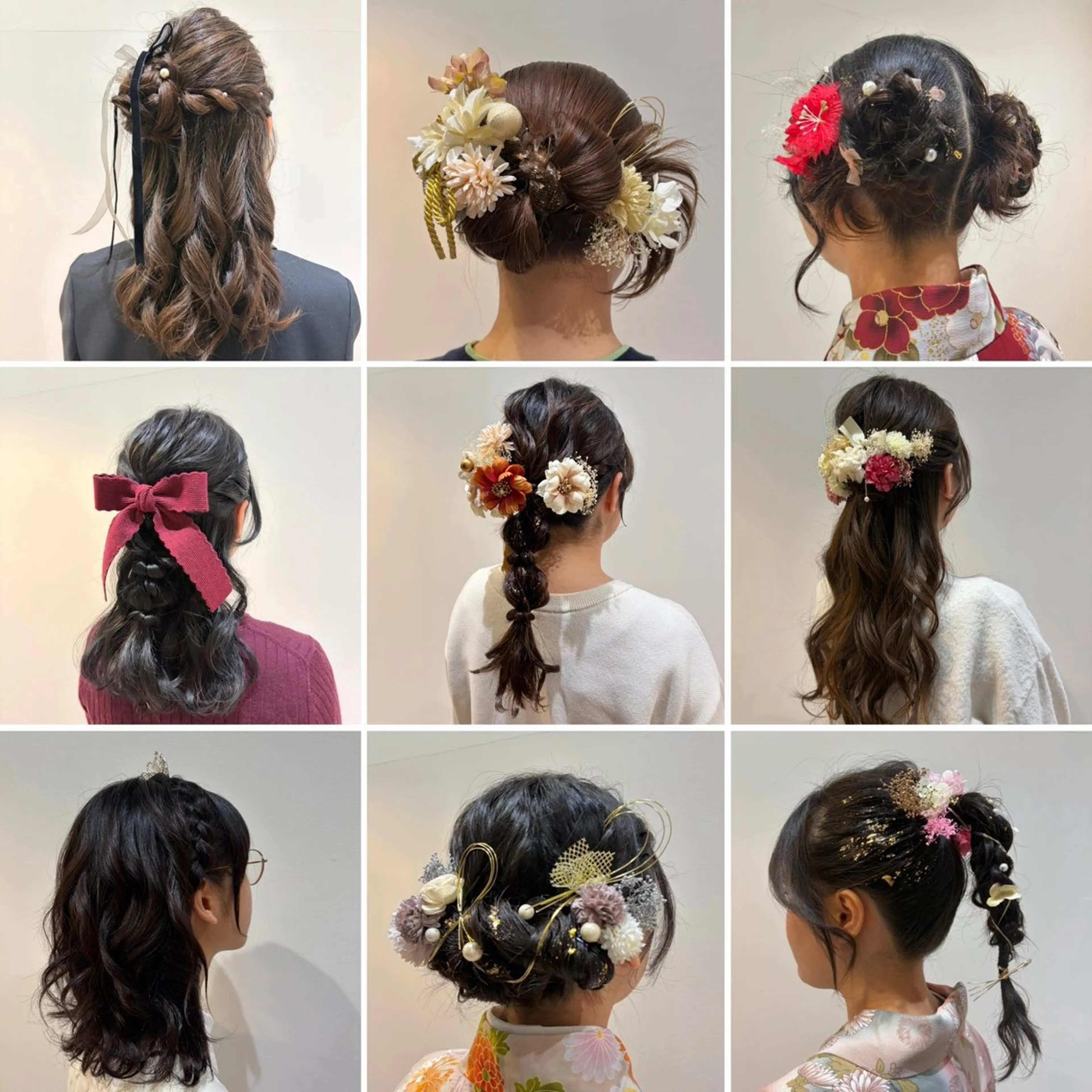 ヘアアレンジ 成人式 結婚式・ブライダル ヘアセット ♡オシャ髪♡AI ✂️newi町田のヘアスタイル