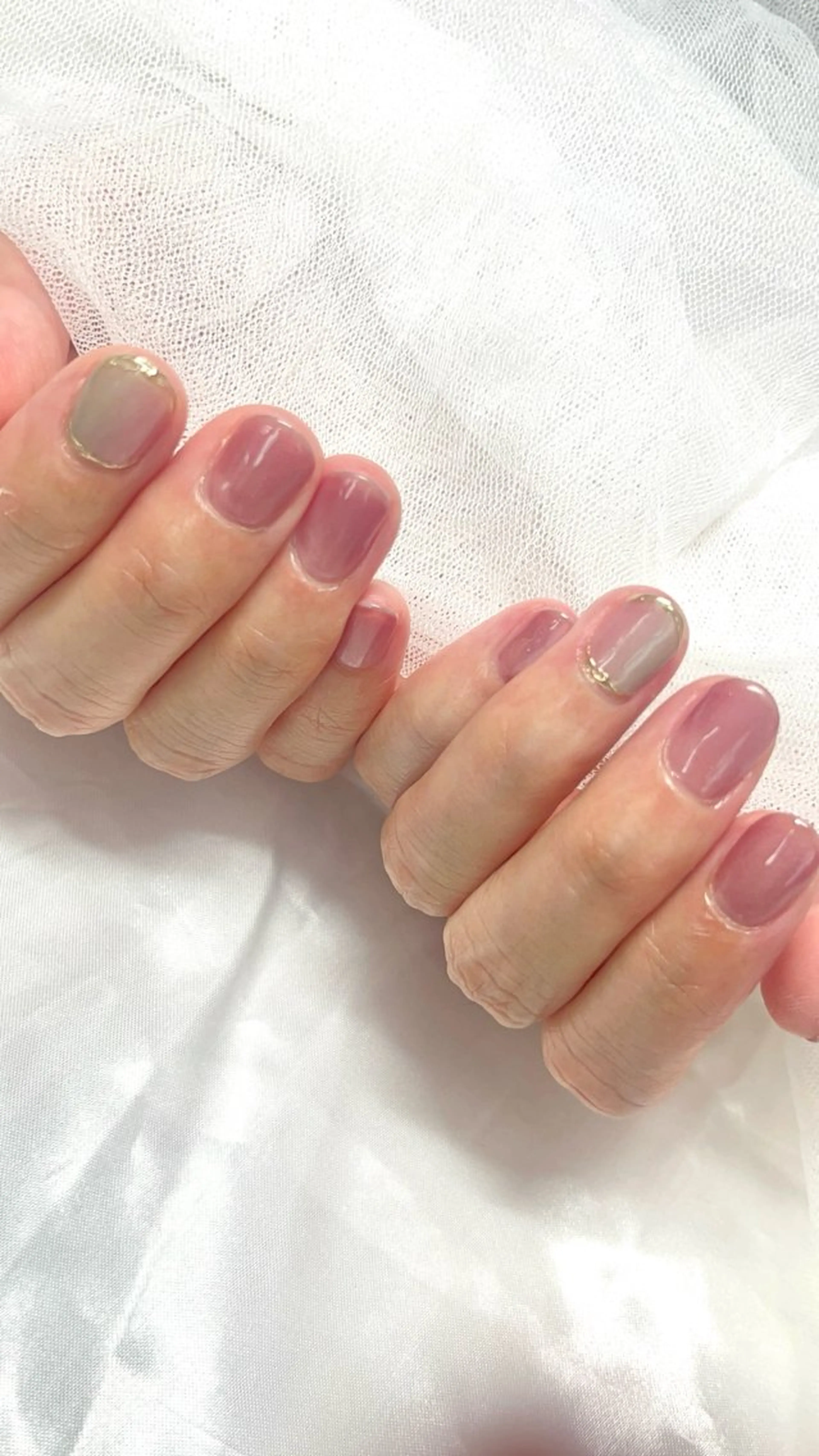 ネイル シンプルネイル Nail salon Loaのネイルデザイン