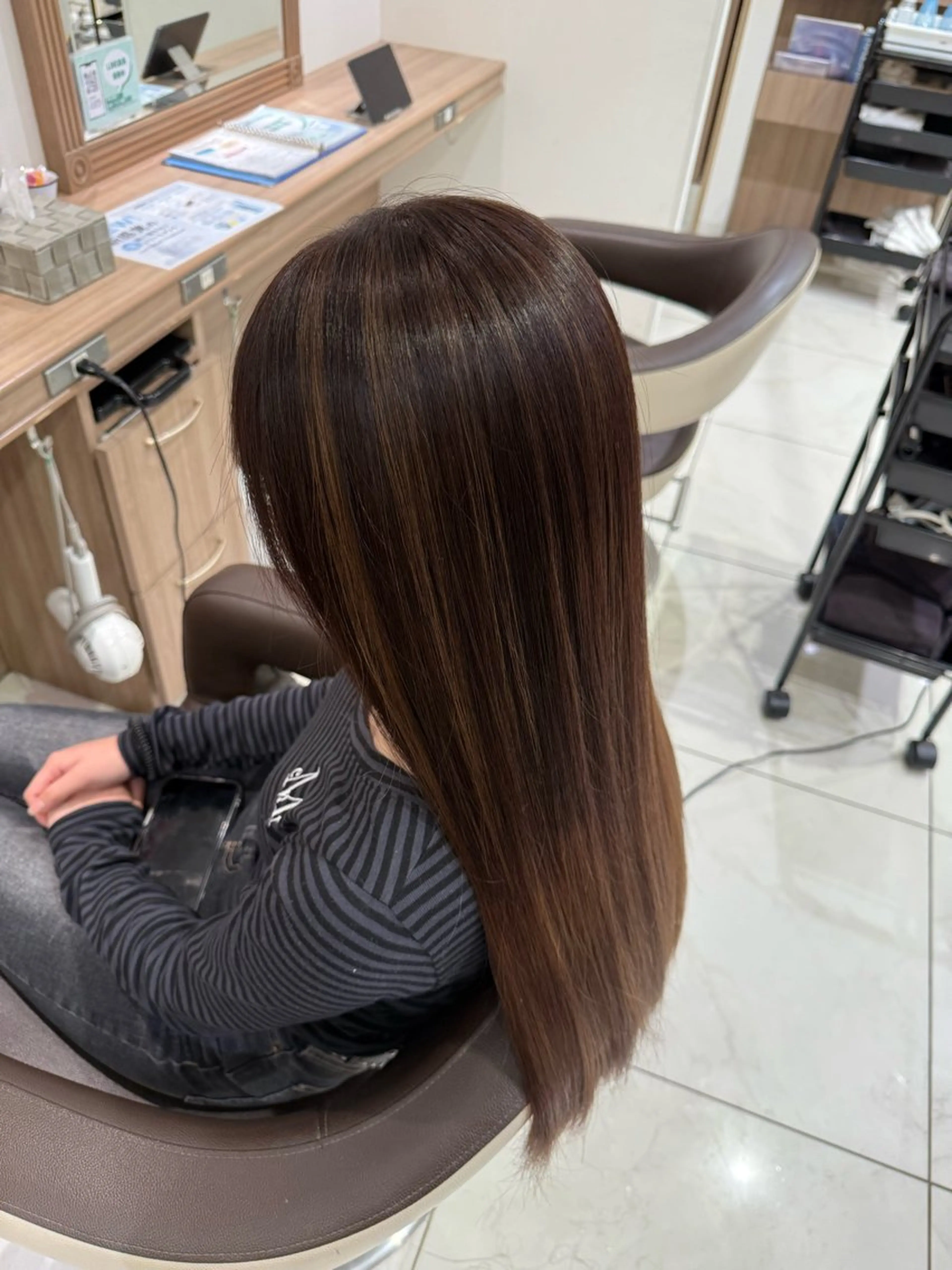 ロング ヘアカラー 玉村 愛李 【ash 津田沼店】のヘアスタイル