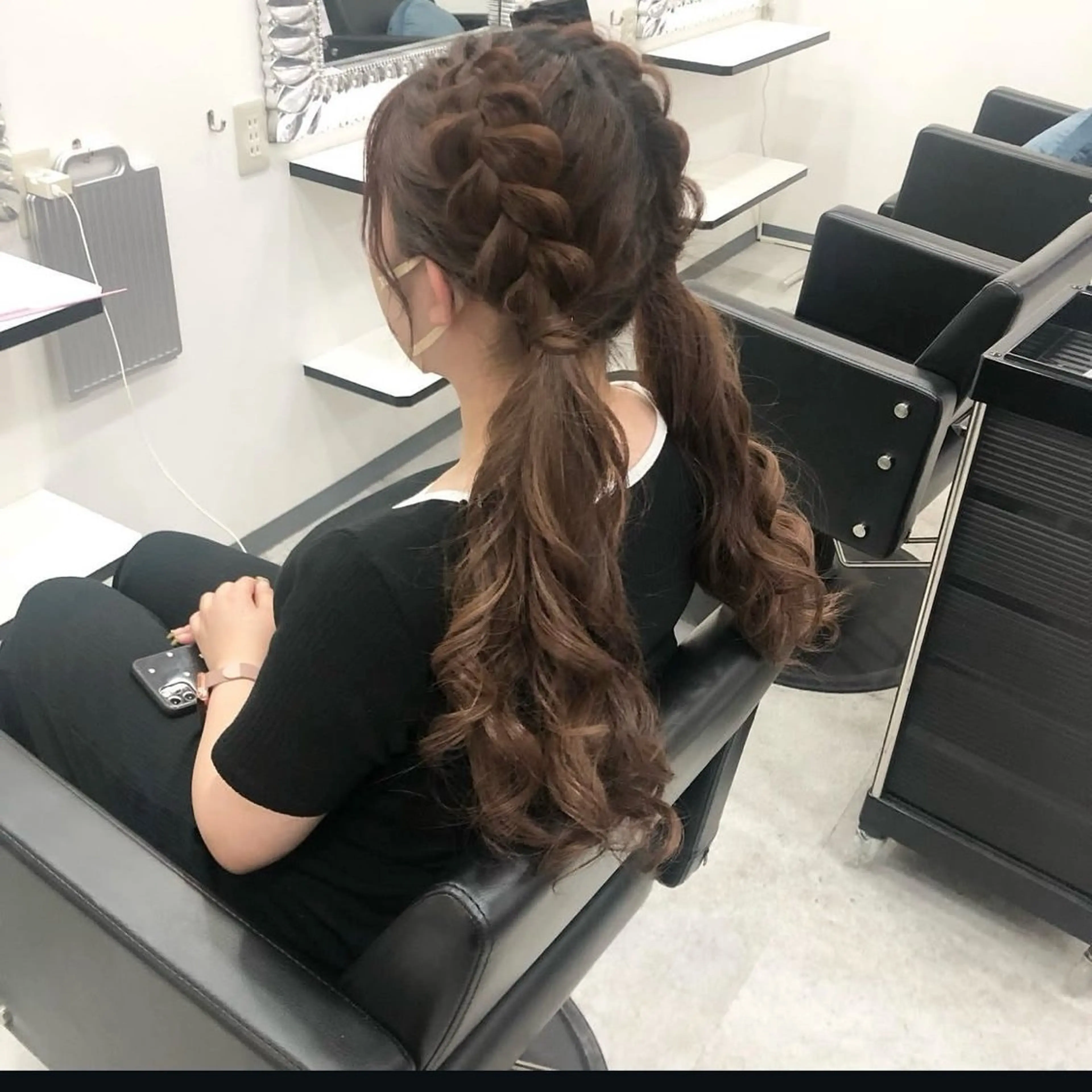 ヘアアレンジ 若井 春実のヘアスタイル