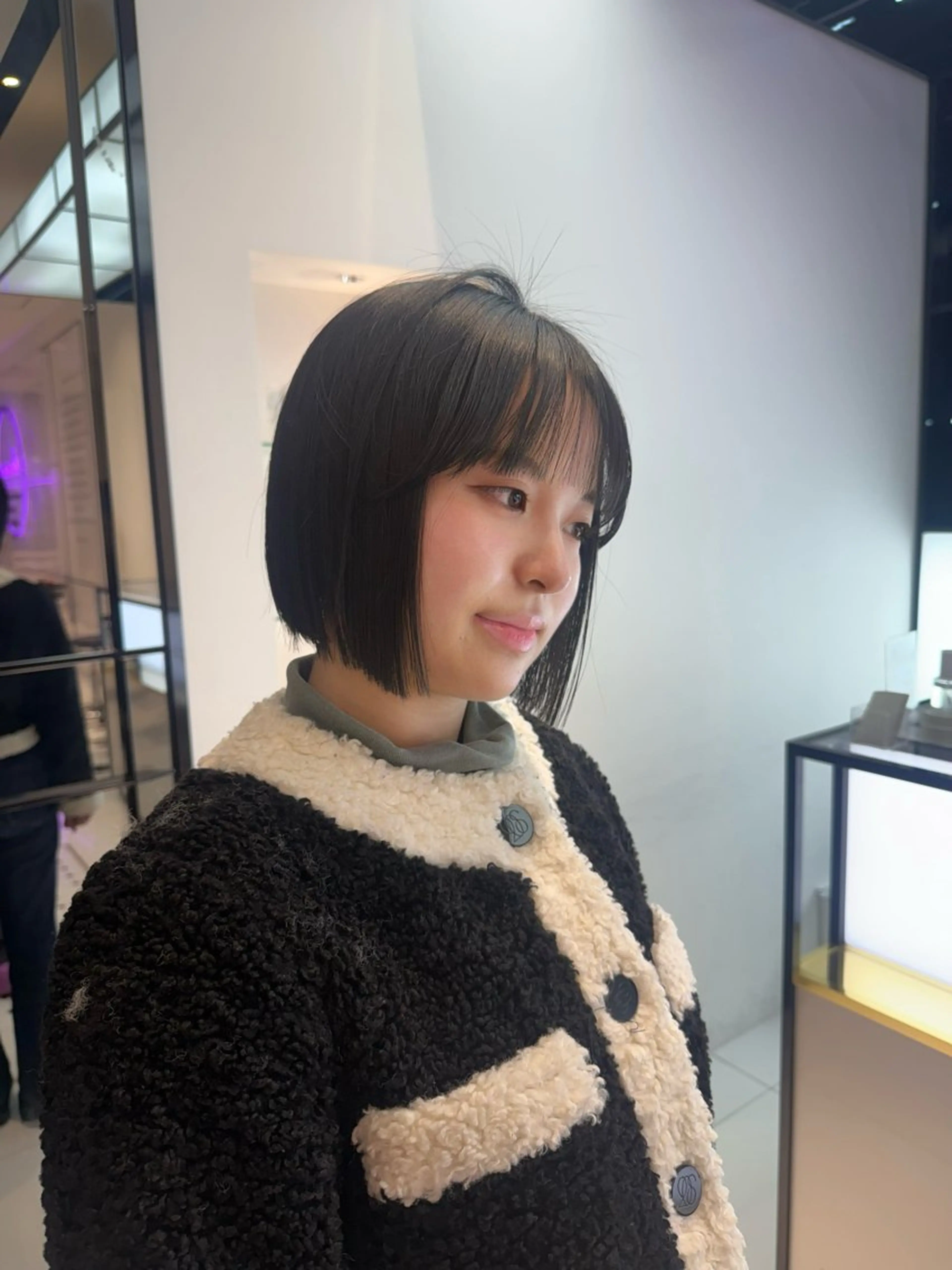 ショート ボブ カット keen吉祥寺🐆 レイヤー/NAO🩶のヘアスタイル