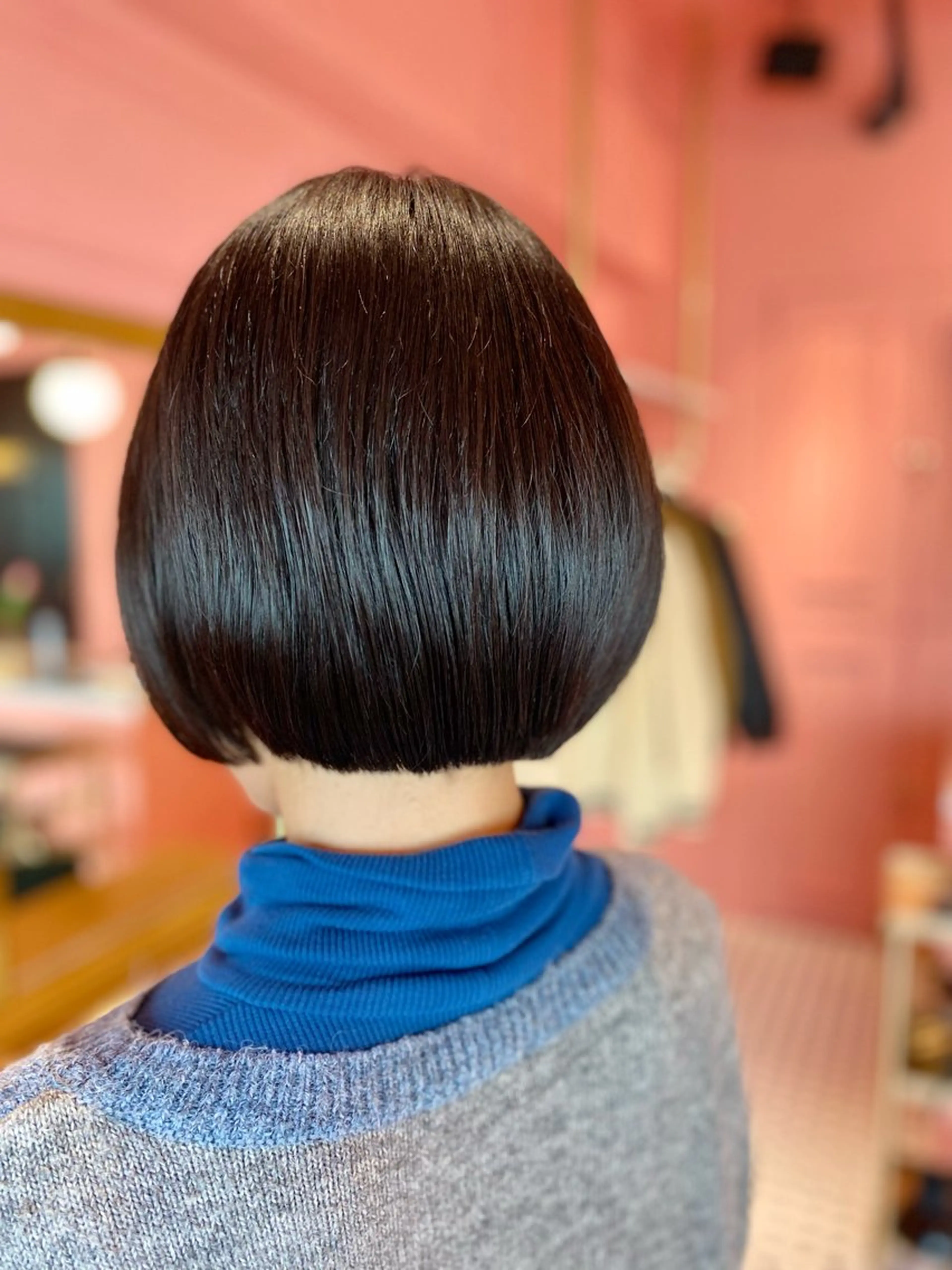 ショート ボブ ショートヘア 長澤 しずくのヘアスタイル