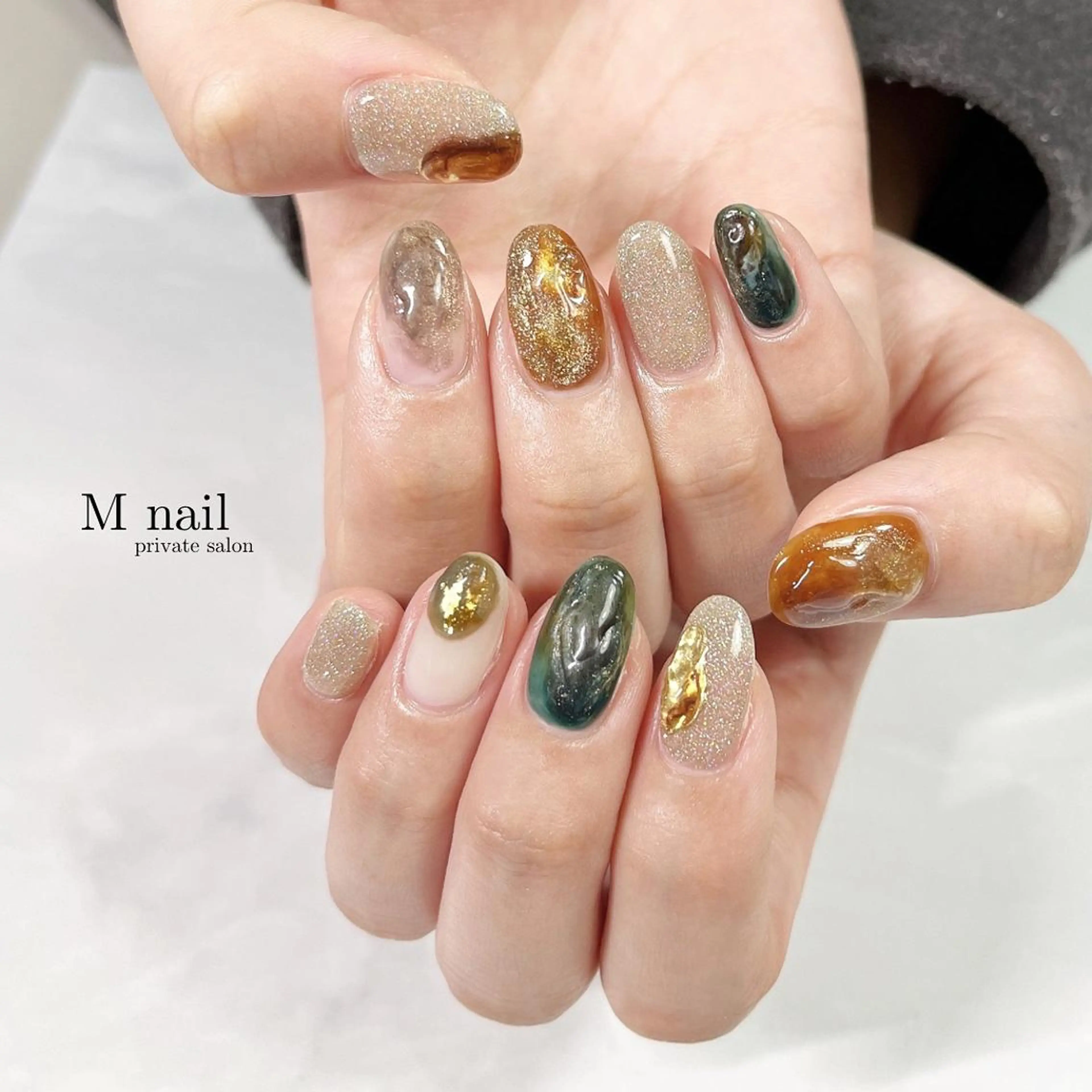 ネイル ハンドネイル M nailのネイルデザイン